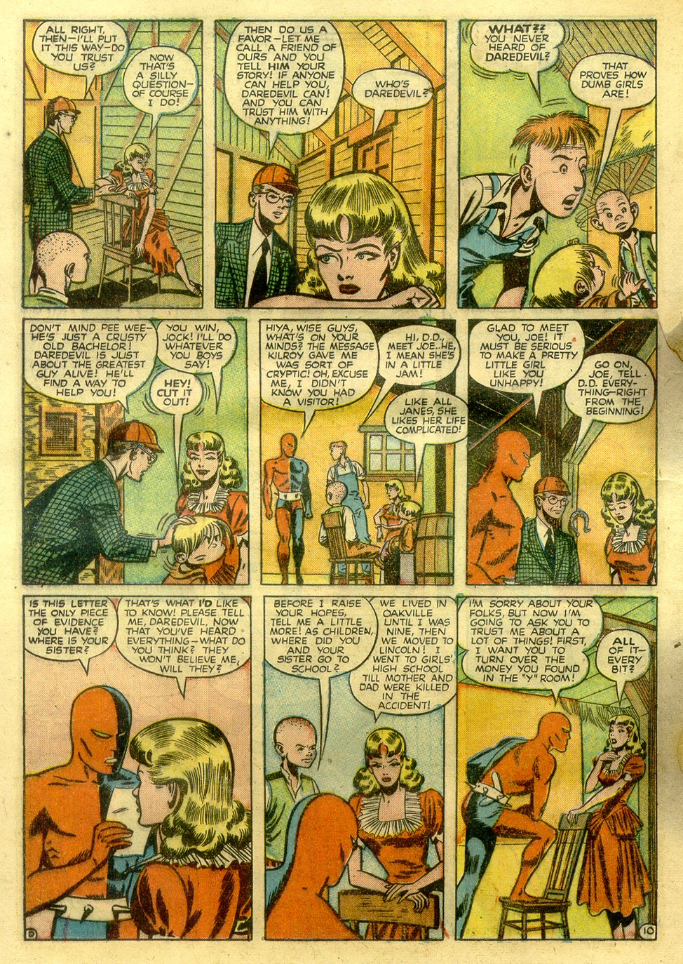 Read online Daredevil (1941) comic -  Issue #48 - 32