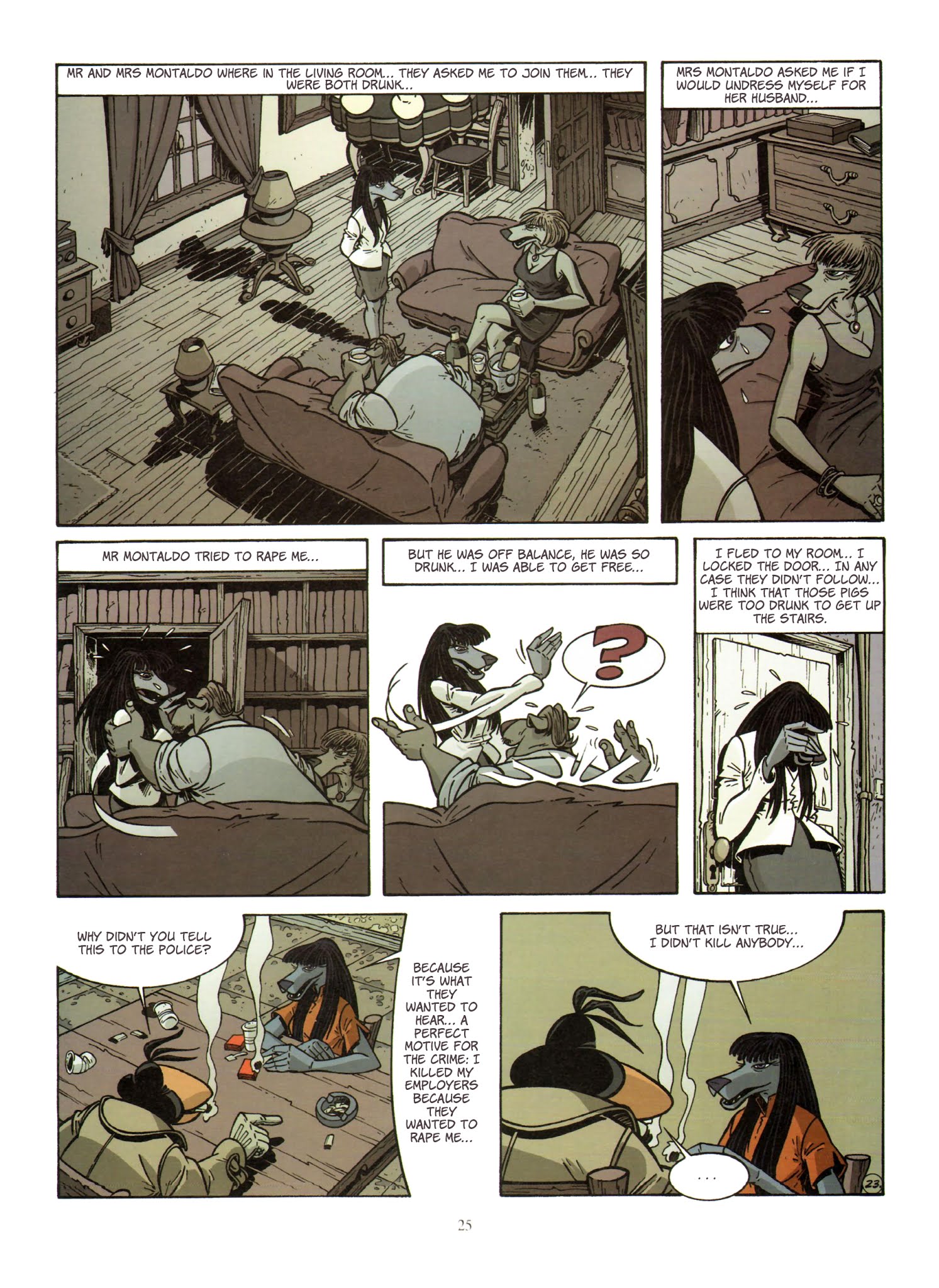 Read online Une enquête de l'inspecteur Canardo comic -  Issue #12 - 26
