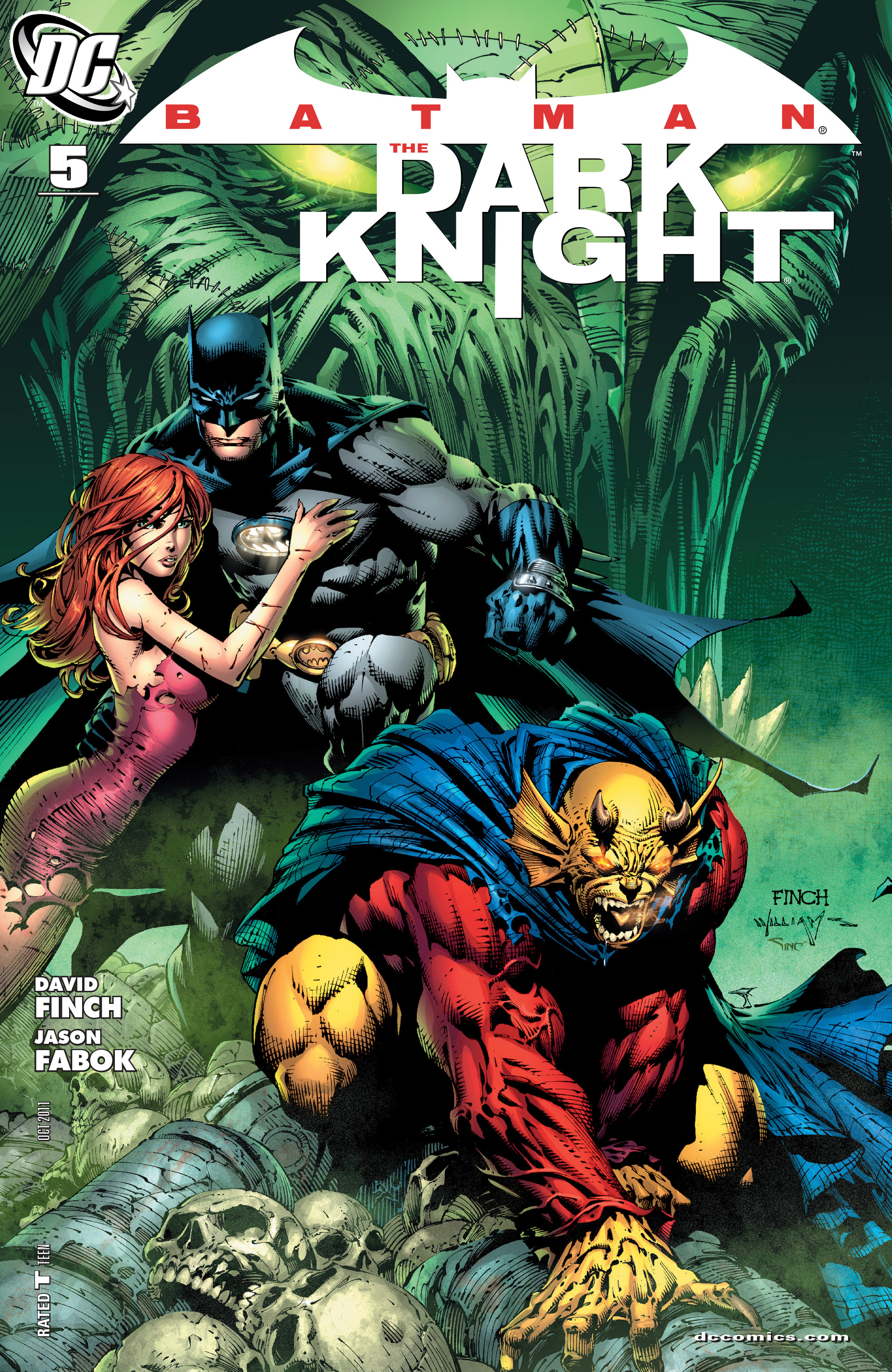 Read online Batman: The Dark Knight [I] (2011) comic -  Issue #5 - 1