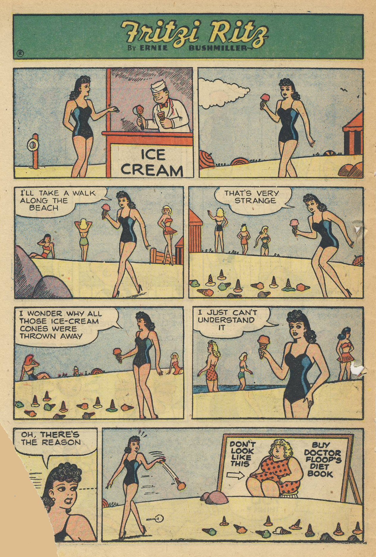 Read online Fritzi Ritz (1953) comic -  Issue #36 - 26
