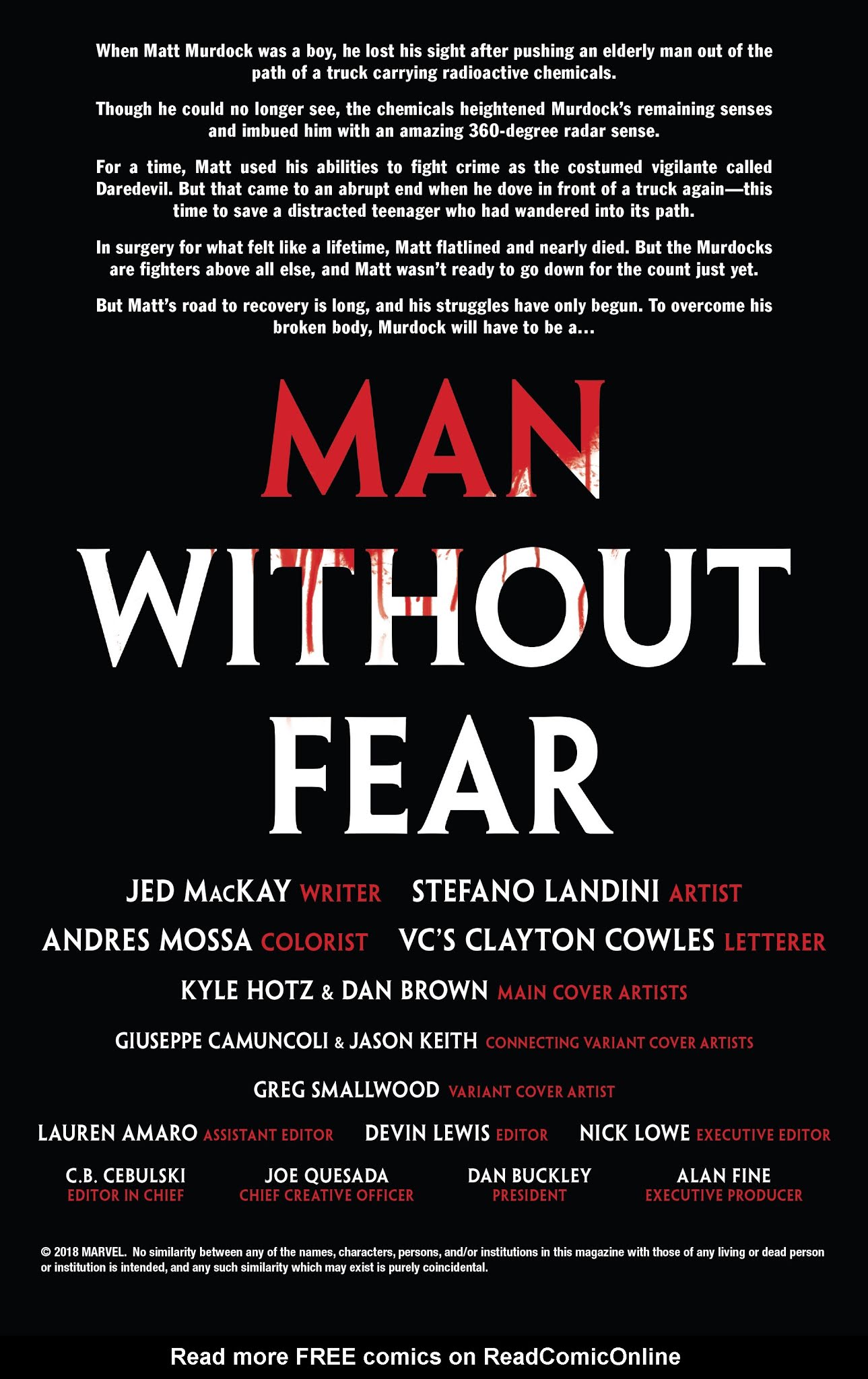 Read online Man Without Fear comic -  Issue #2 - 23