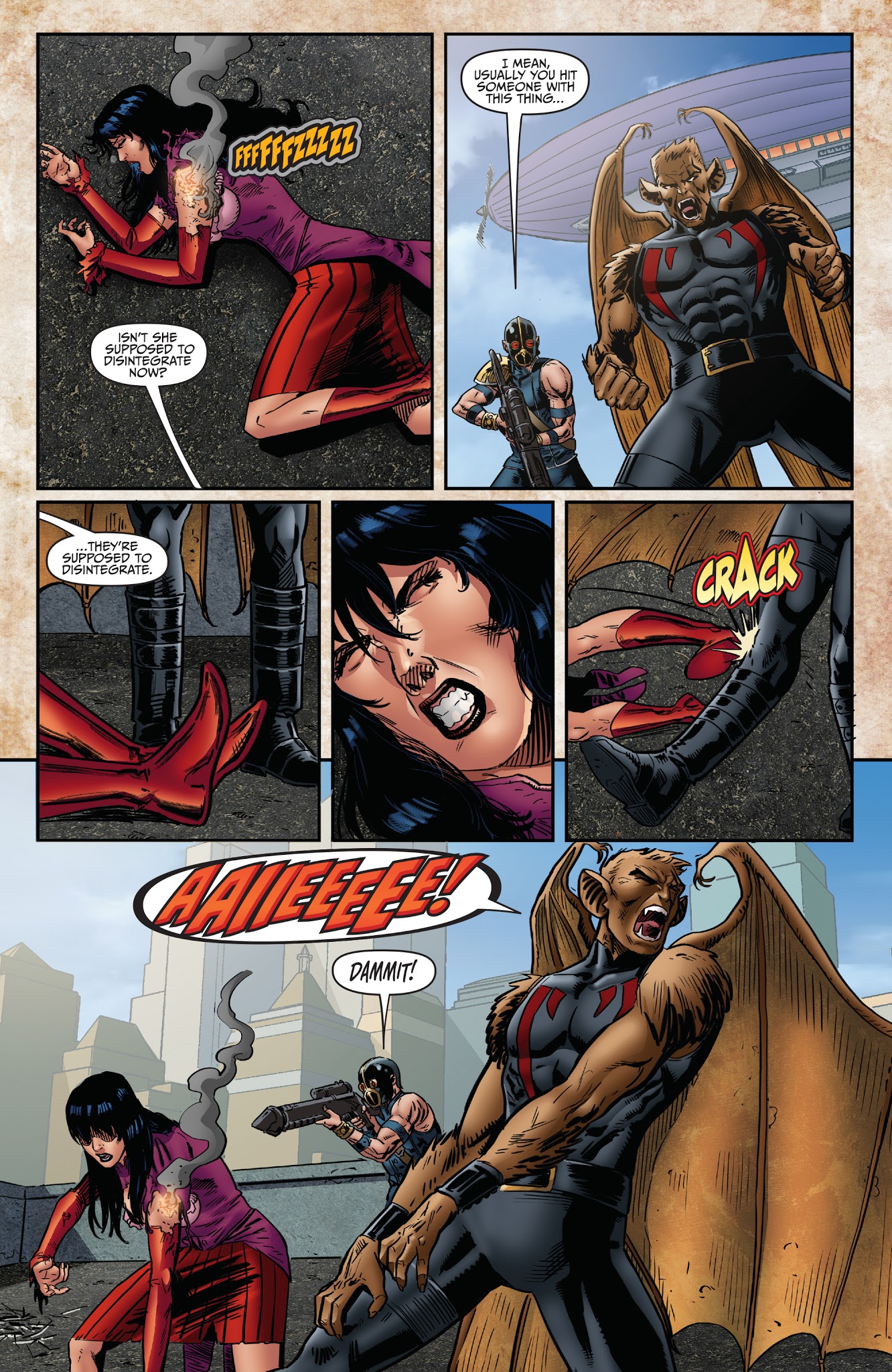 Read online Legenderry: Vampirella comic -  Issue # _TPB - 102