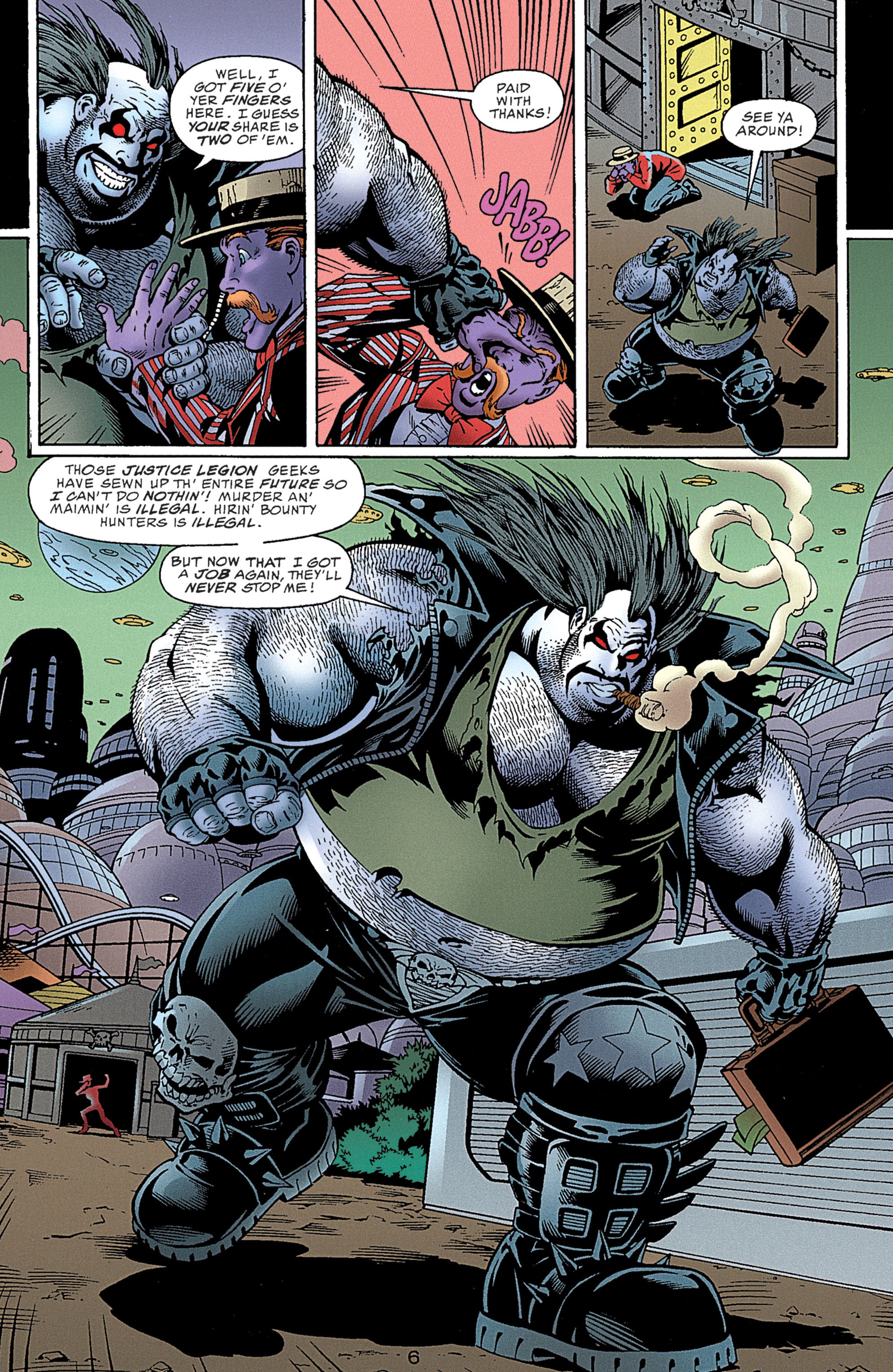 Read online Lobo (1993) comic -  Issue #1,000,000 - 8