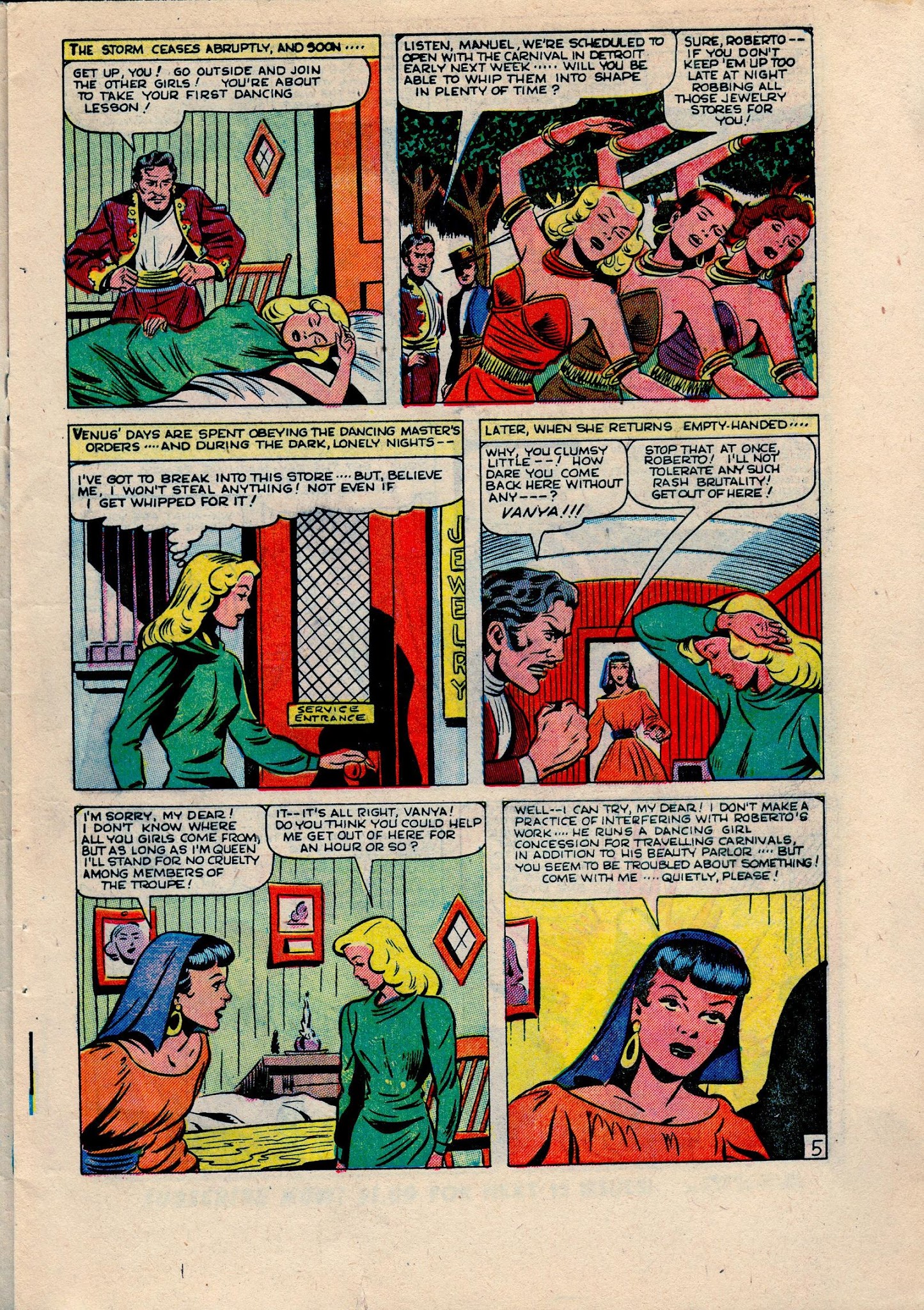 Read online Venus (1948) comic -  Issue #13 - 9