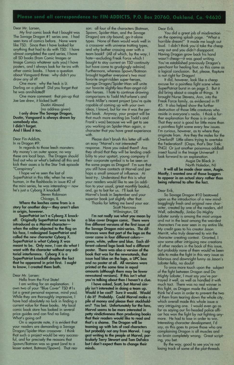 Read online The Savage Dragon (1993) comic -  Issue #11 - 28