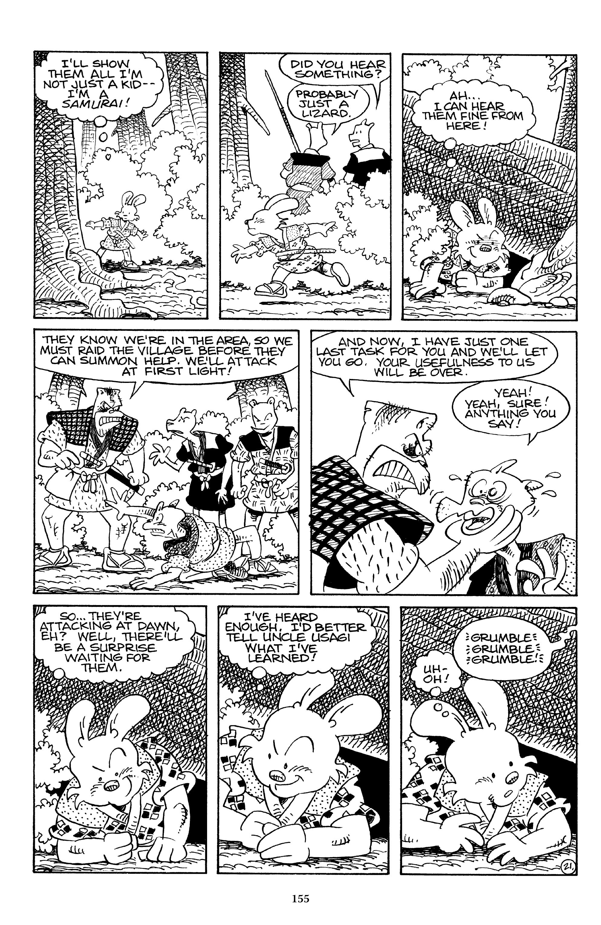 Read online The Usagi Yojimbo Saga comic -  Issue # TPB 4 - 154