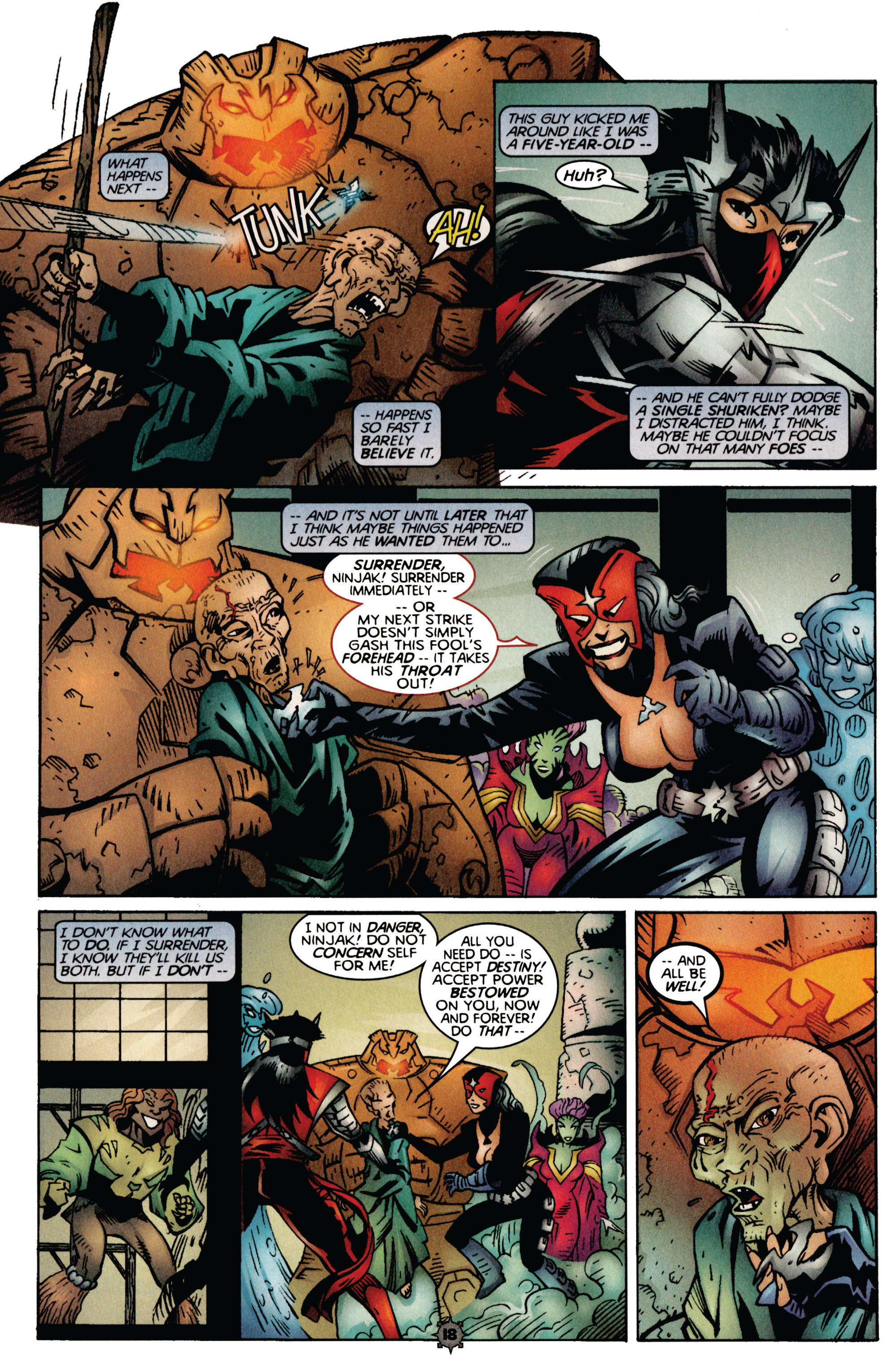 Read online Ninjak (1997) comic -  Issue #4 - 16