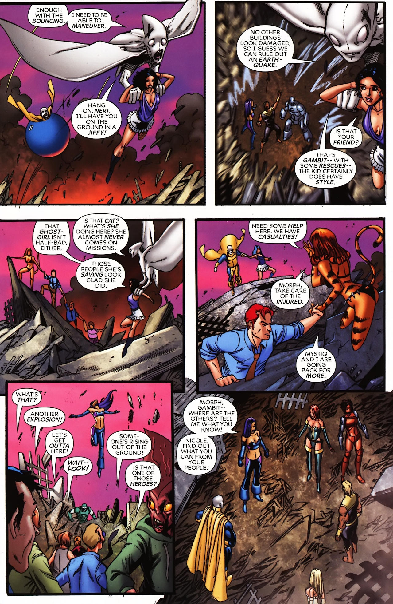 Read online New Exiles comic -  Issue #15 - 6