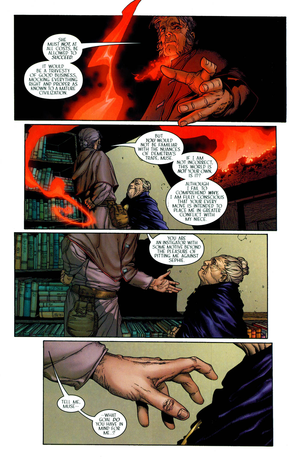 Read online Meridian comic -  Issue #35 - 5