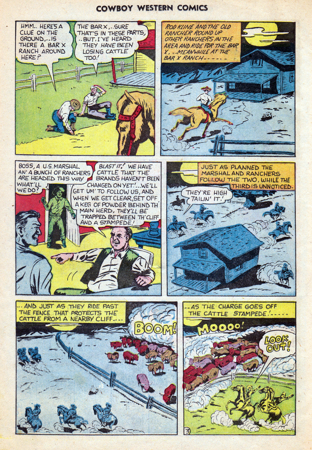 Read online Cowboy Western Comics (1948) comic -  Issue #33 - 14