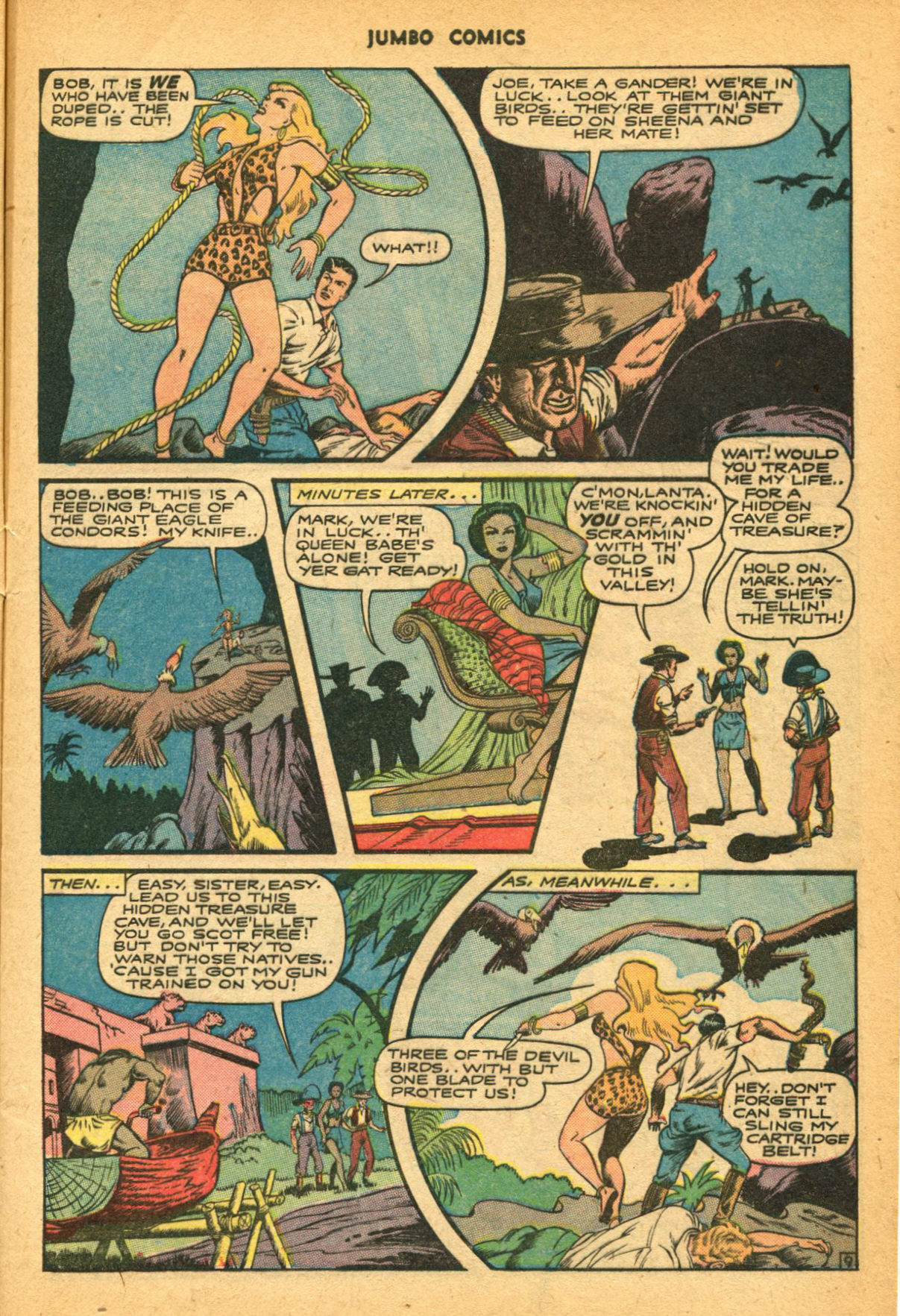 Read online Jumbo Comics comic -  Issue #77 - 11