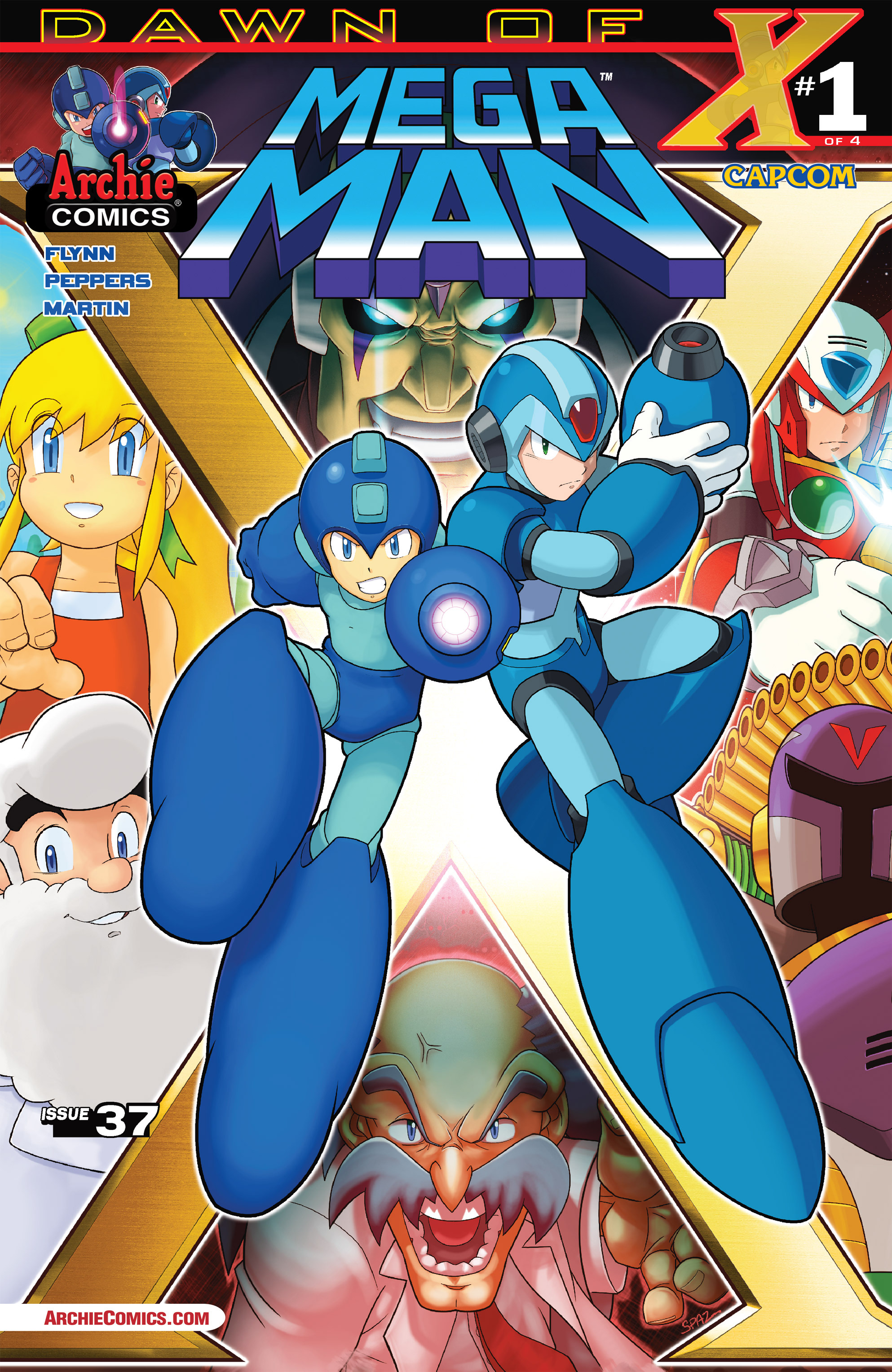 Read online Mega Man comic -  Issue #37 - 1