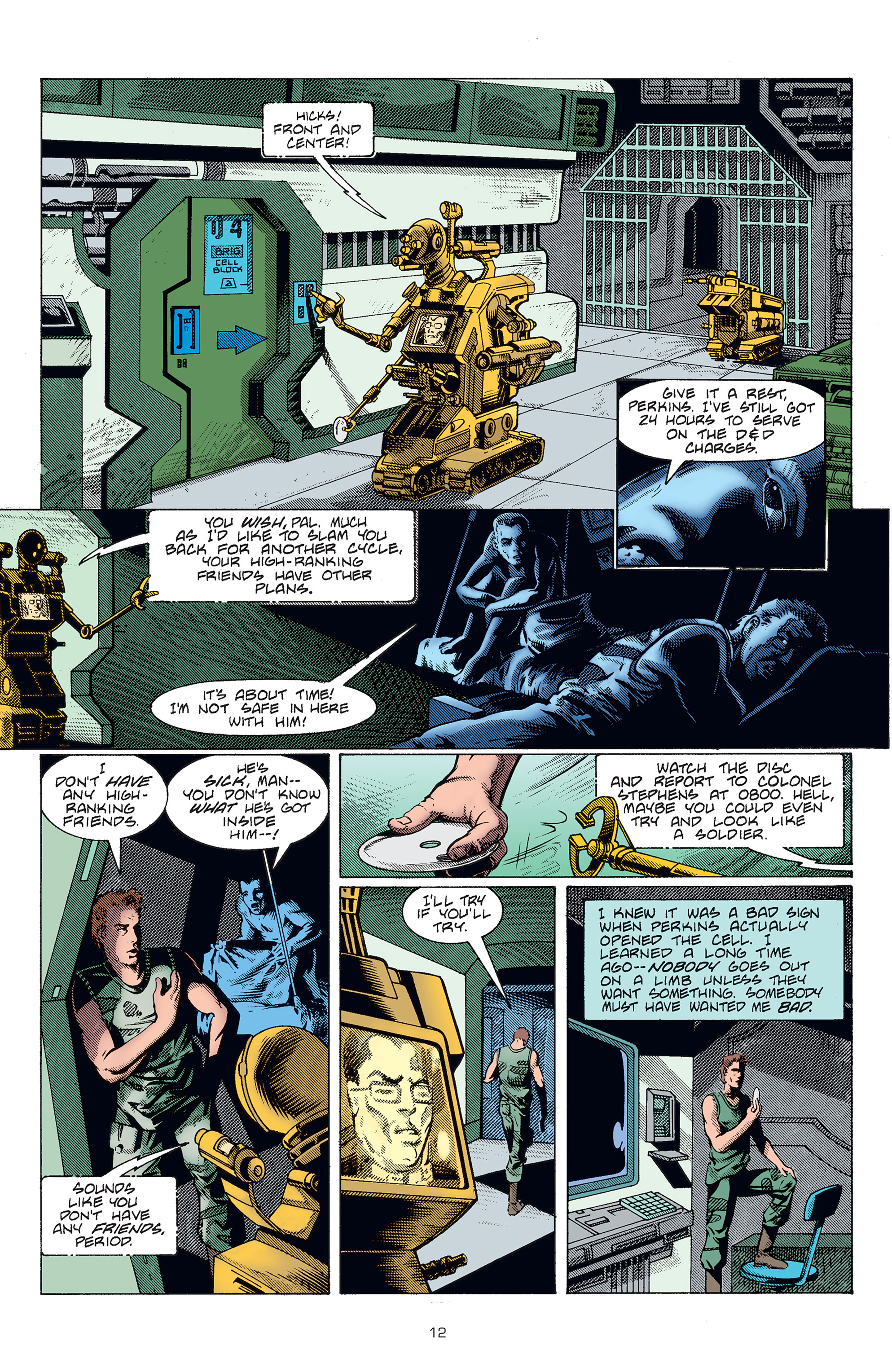 Read online Aliens: The Essential Comics comic -  Issue # TPB (Part 1) - 13
