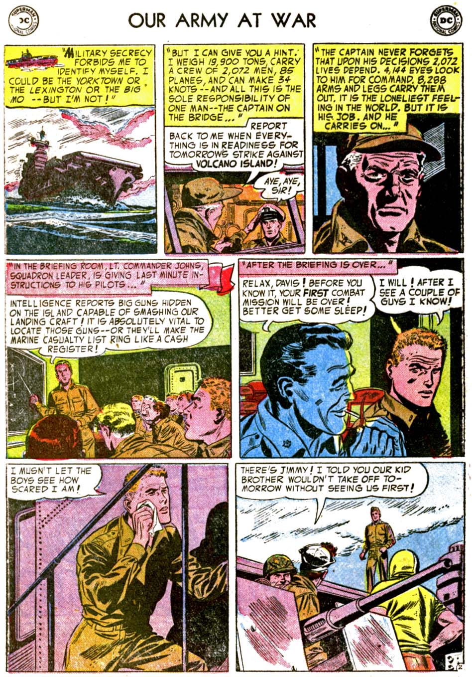 Read online Our Army at War (1952) comic -  Issue #21 - 4