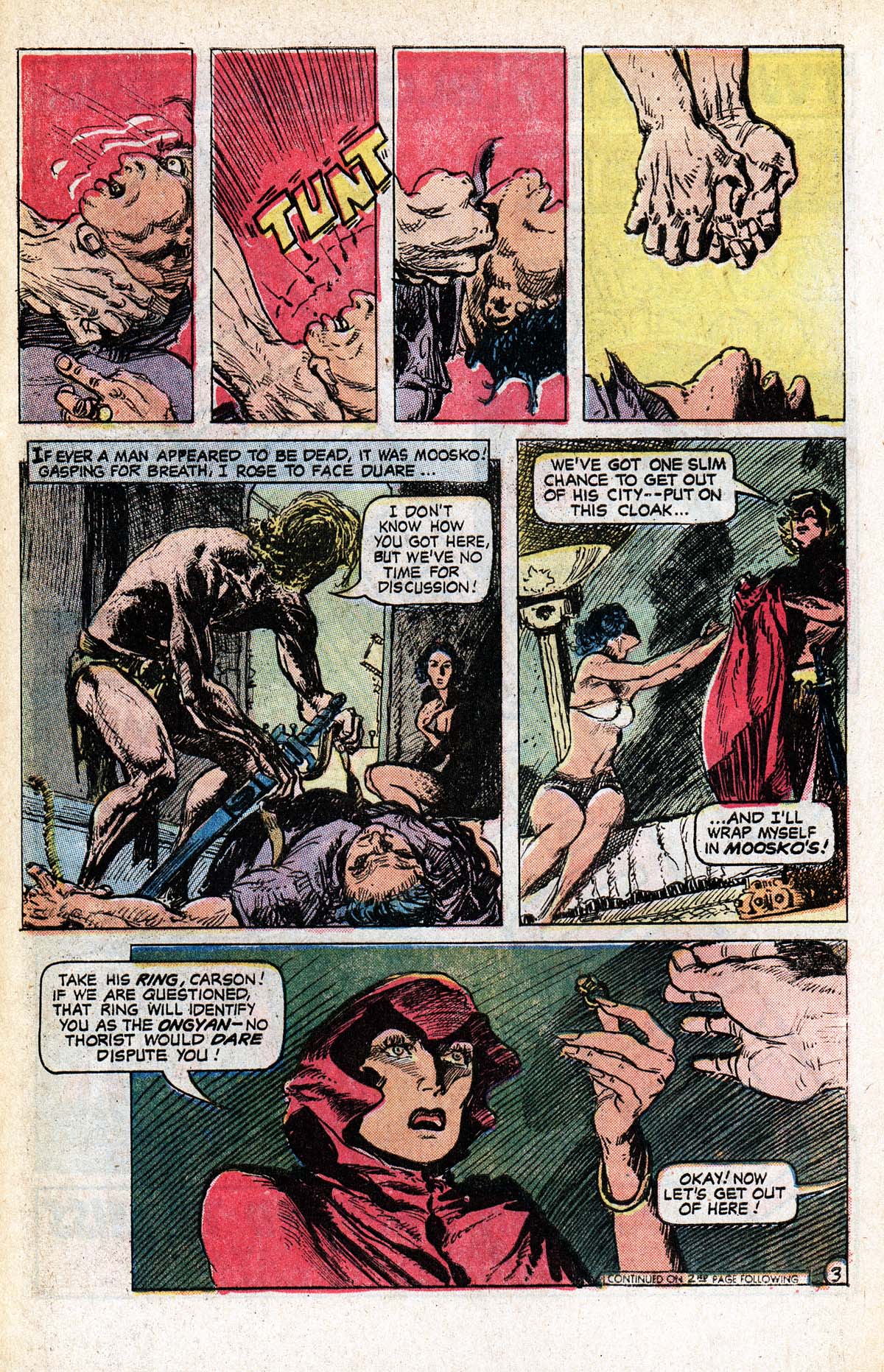 Read online Korak, Son of Tarzan (1972) comic -  Issue #55 - 21