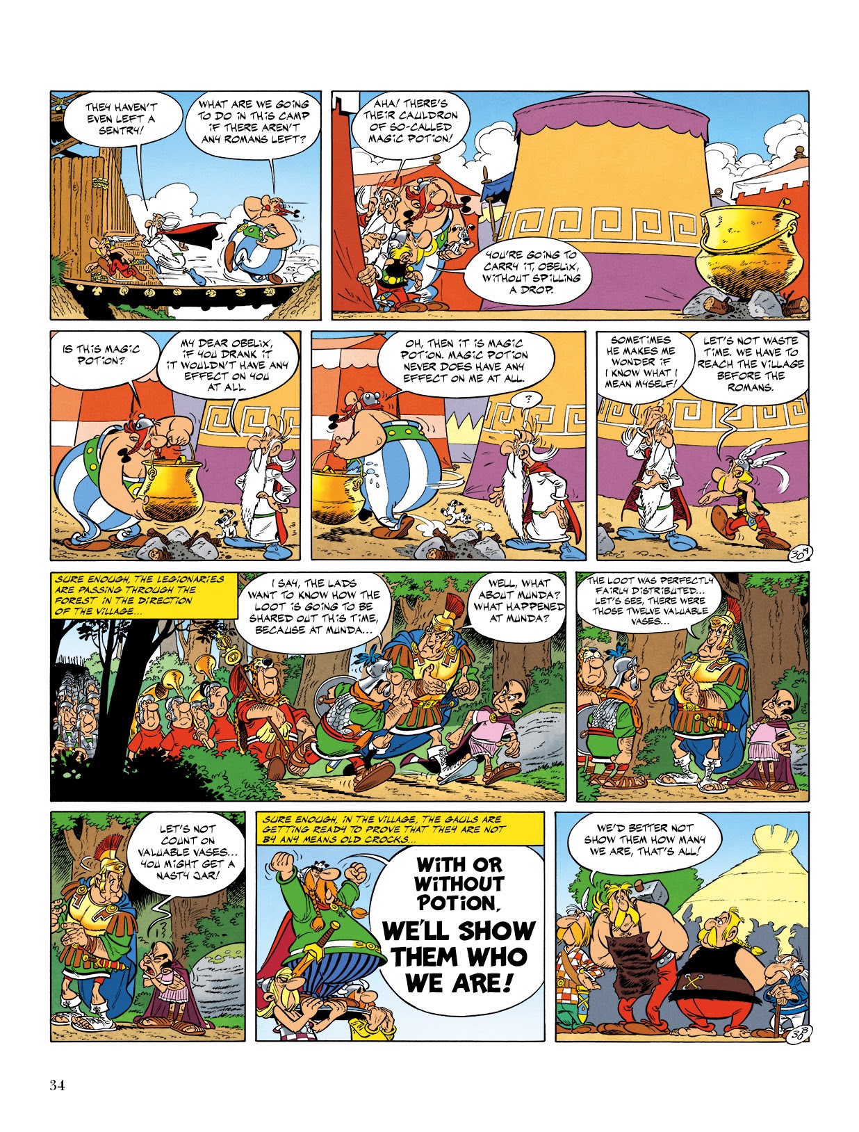 Read online Asterix comic -  Issue #15 - 35