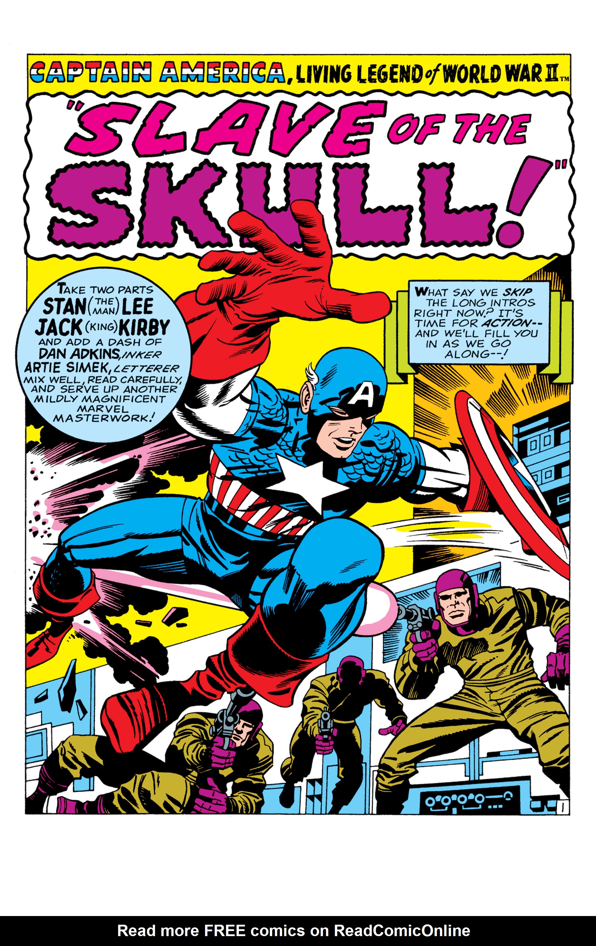 Read online Marvel Masterworks: Captain America comic -  Issue # TPB 3 (Part 1) - 70