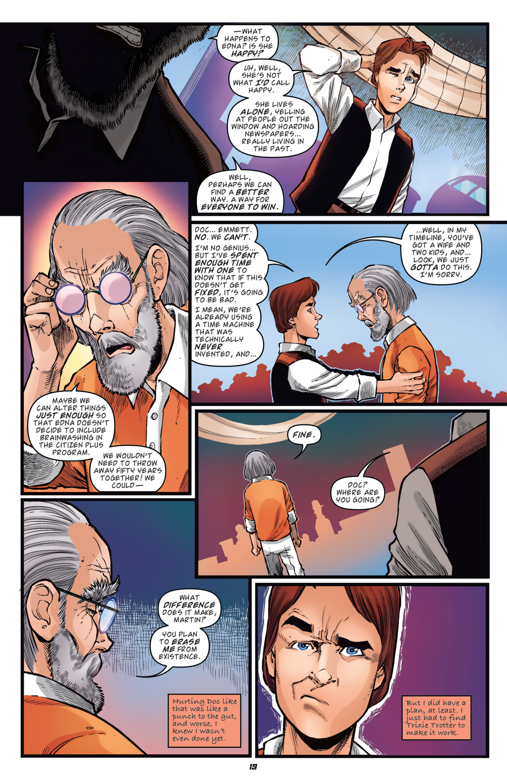 Read online Back to the Future: Citizen Brown comic -  Issue #4 - 21