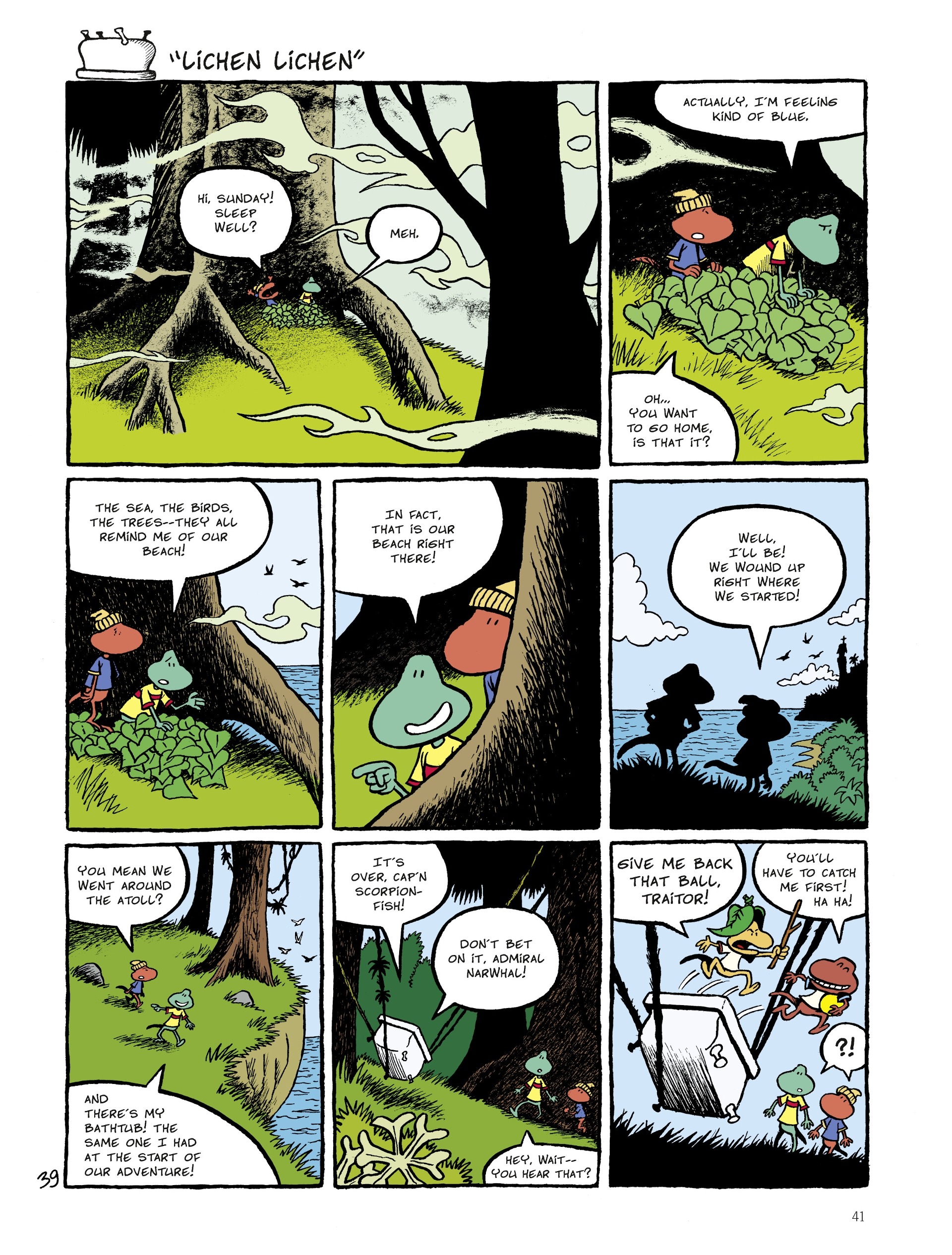 Read online Saturday and Sunday comic -  Issue #1 - 41