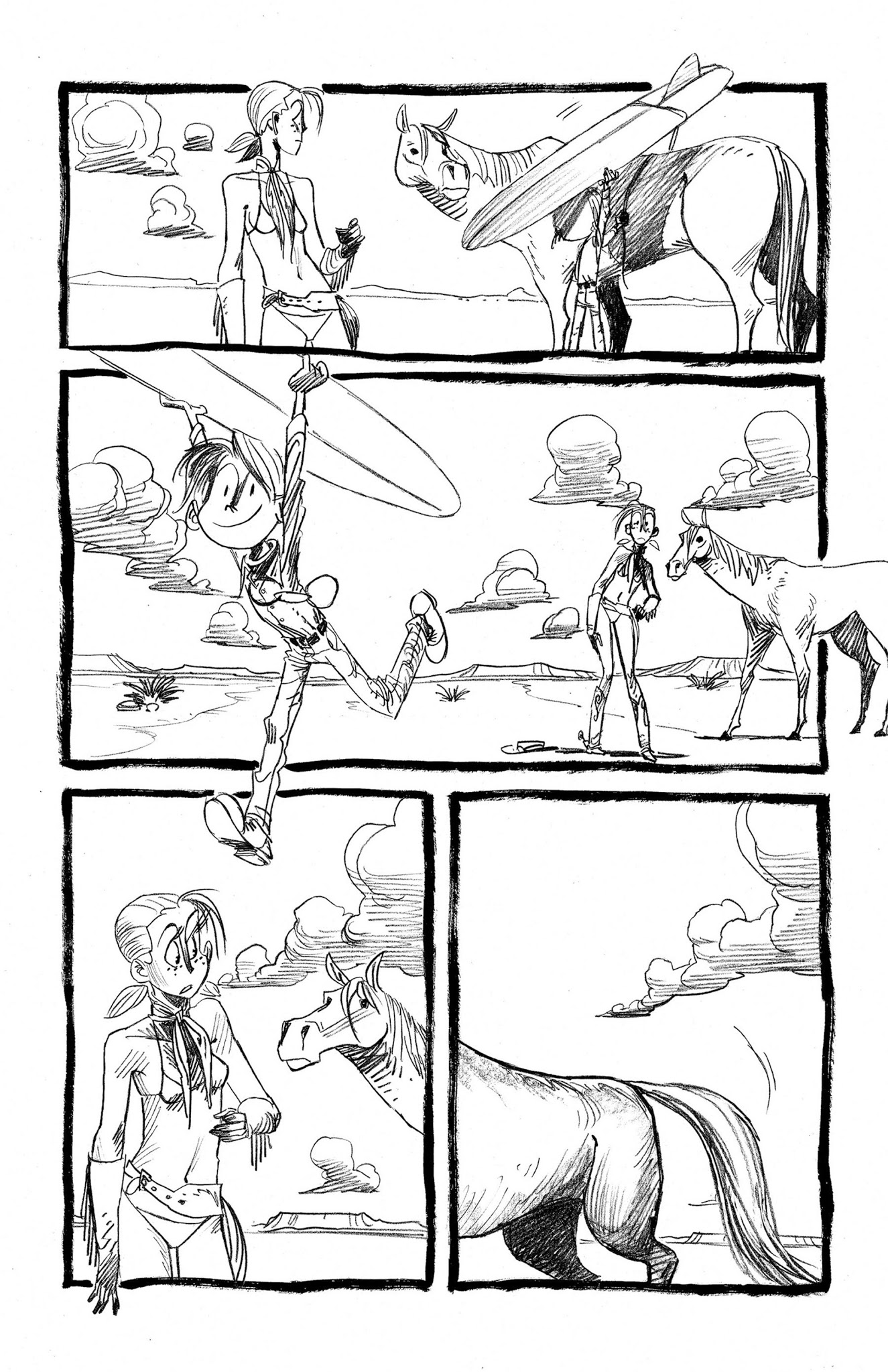 Read online Bikini Cowboy comic -  Issue # TPB - 111