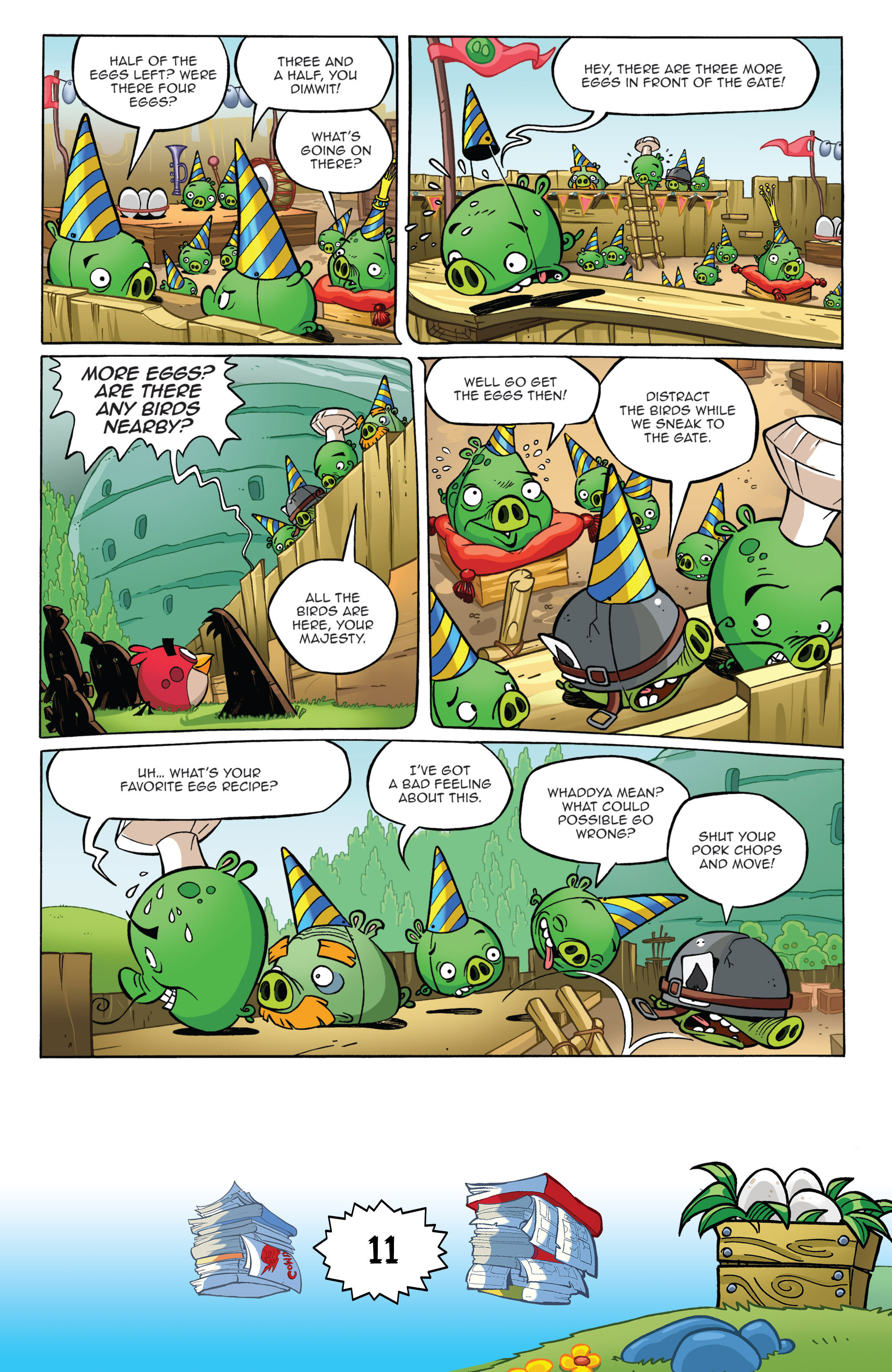Read online Angry Birds Comics (2016) comic -  Issue #6 - 13
