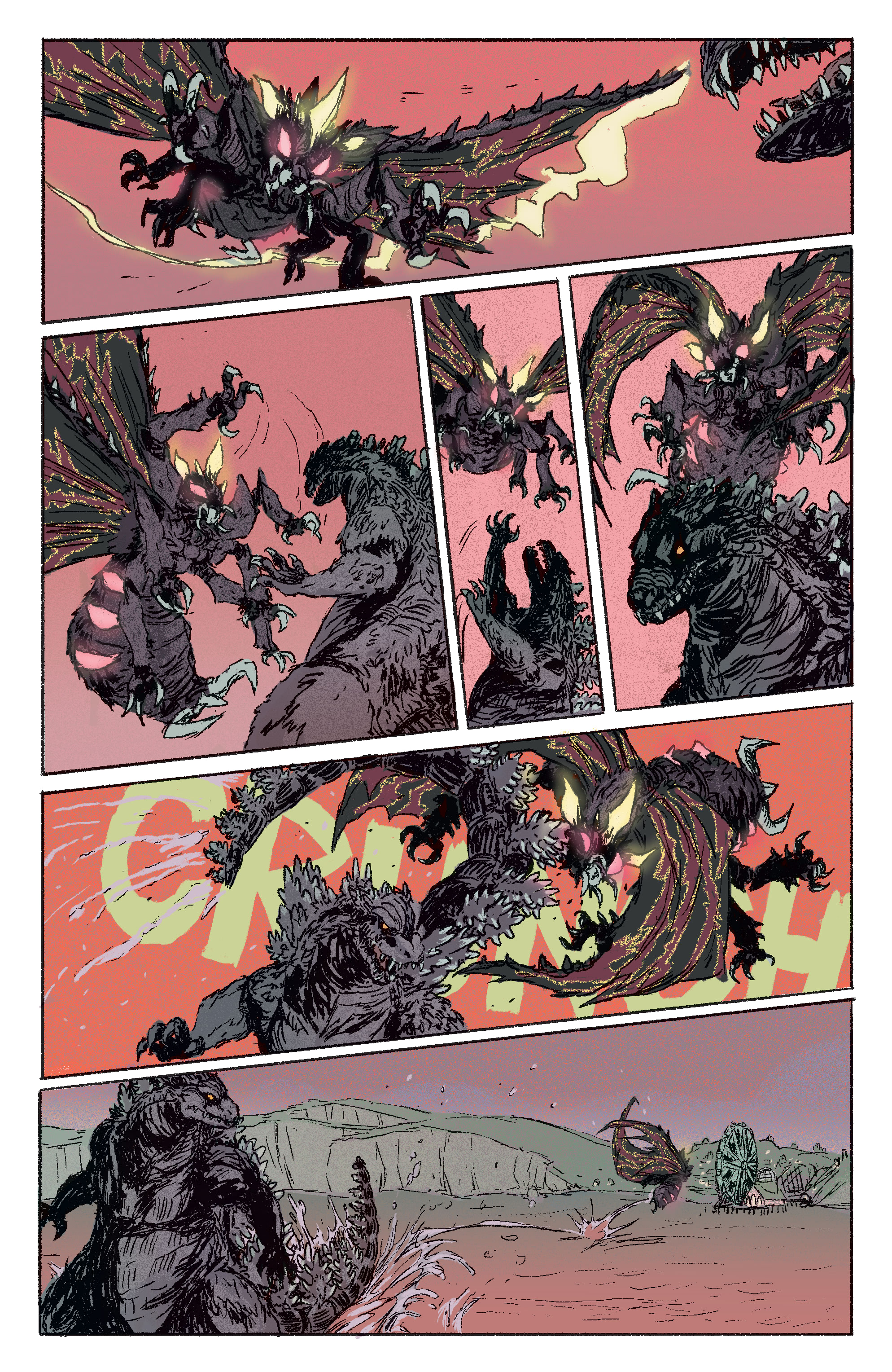 Read online Godzilla Rivals II: Vs. Battra comic -  Issue # Full - 27