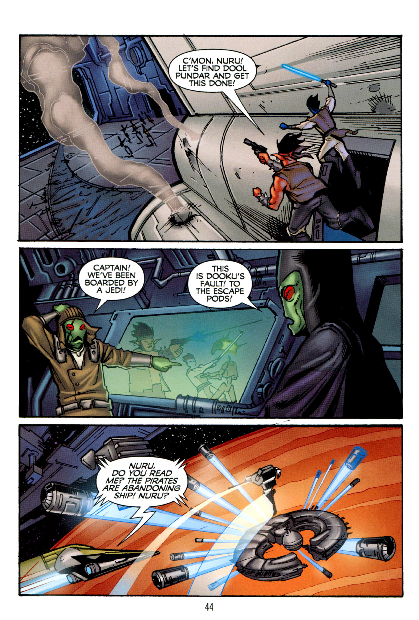 Read online Star Wars: The Clone Wars - Strange Allies comic -  Issue # Full - 45