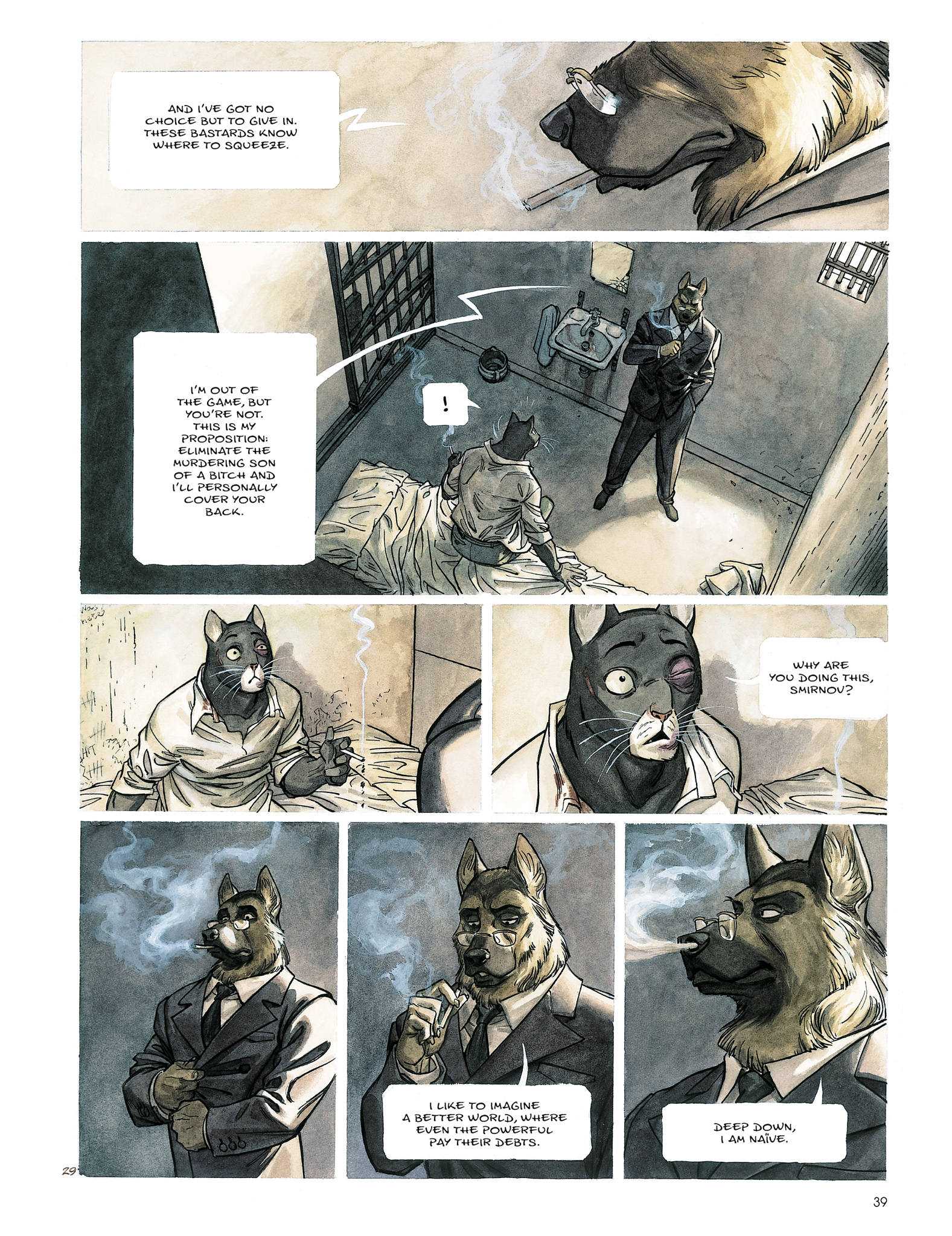 Read online Blacksad: The Collected Stories comic -  Issue # TPB (Part 1) - 41