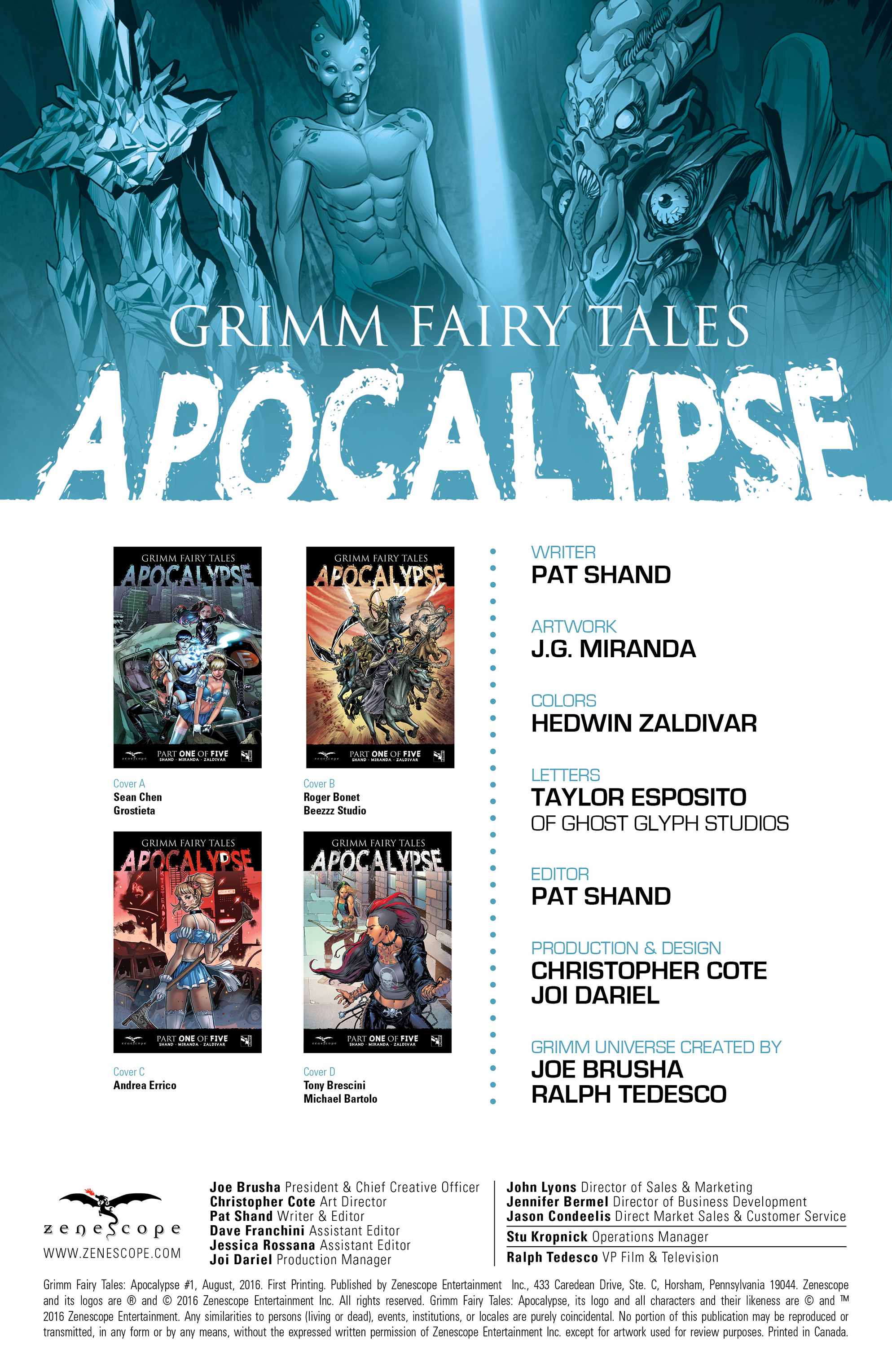 Read online Grimm Fairy Tales: Apocalypse comic -  Issue #1 - 3