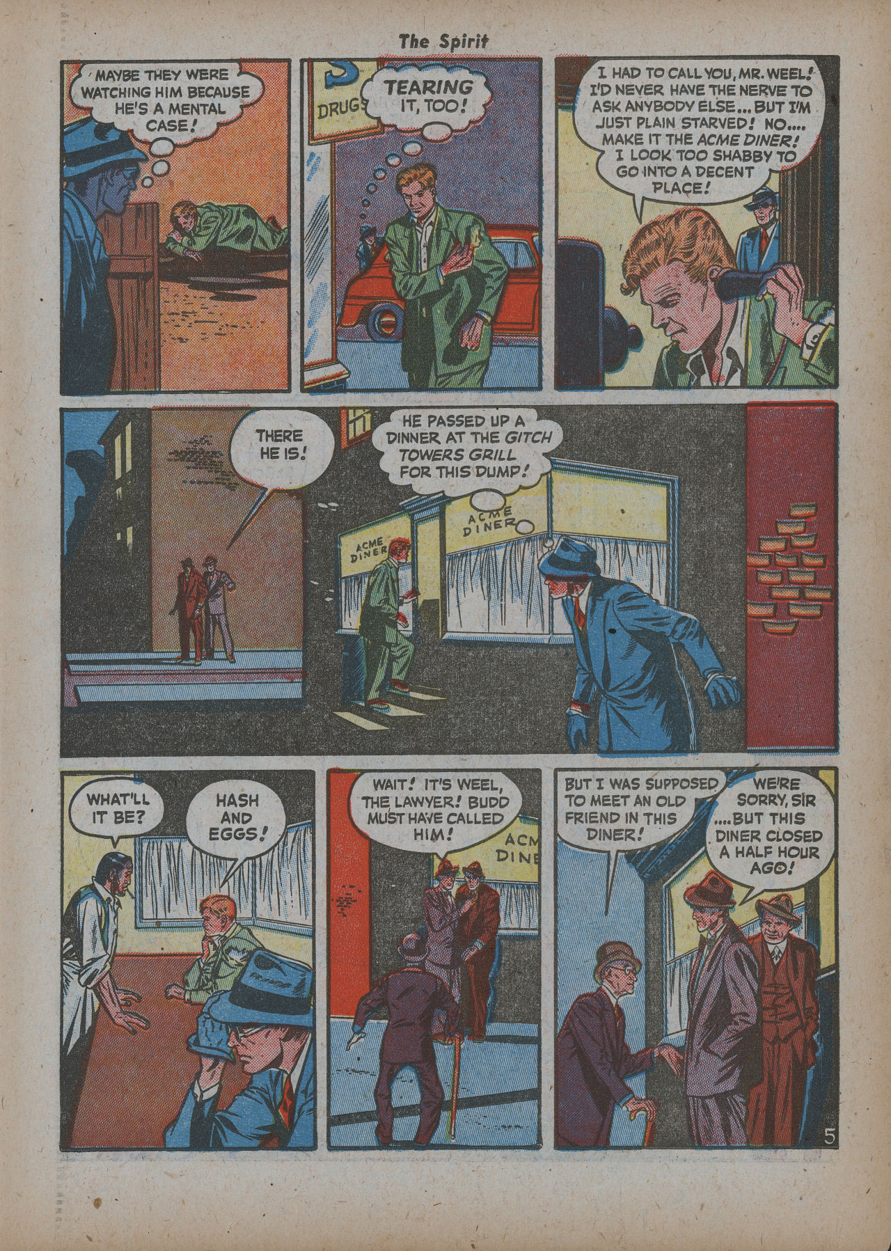 Read online The Spirit (1944) comic -  Issue #13 - 23