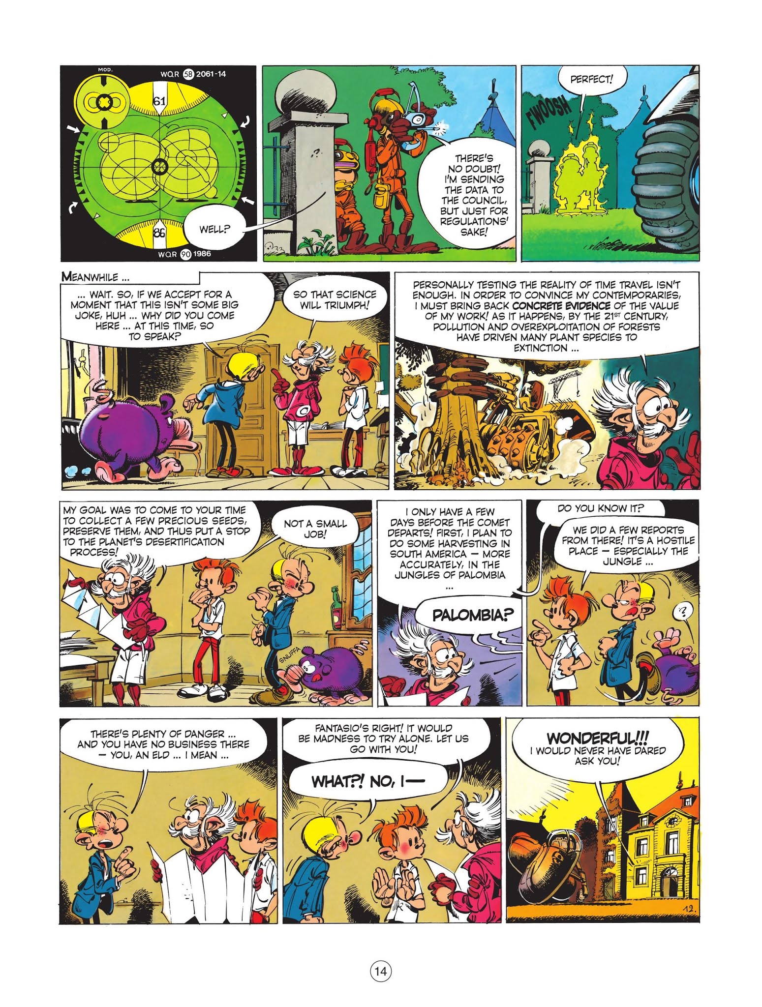 Read online Spirou & Fantasio (2009) comic -  Issue #14 - 15