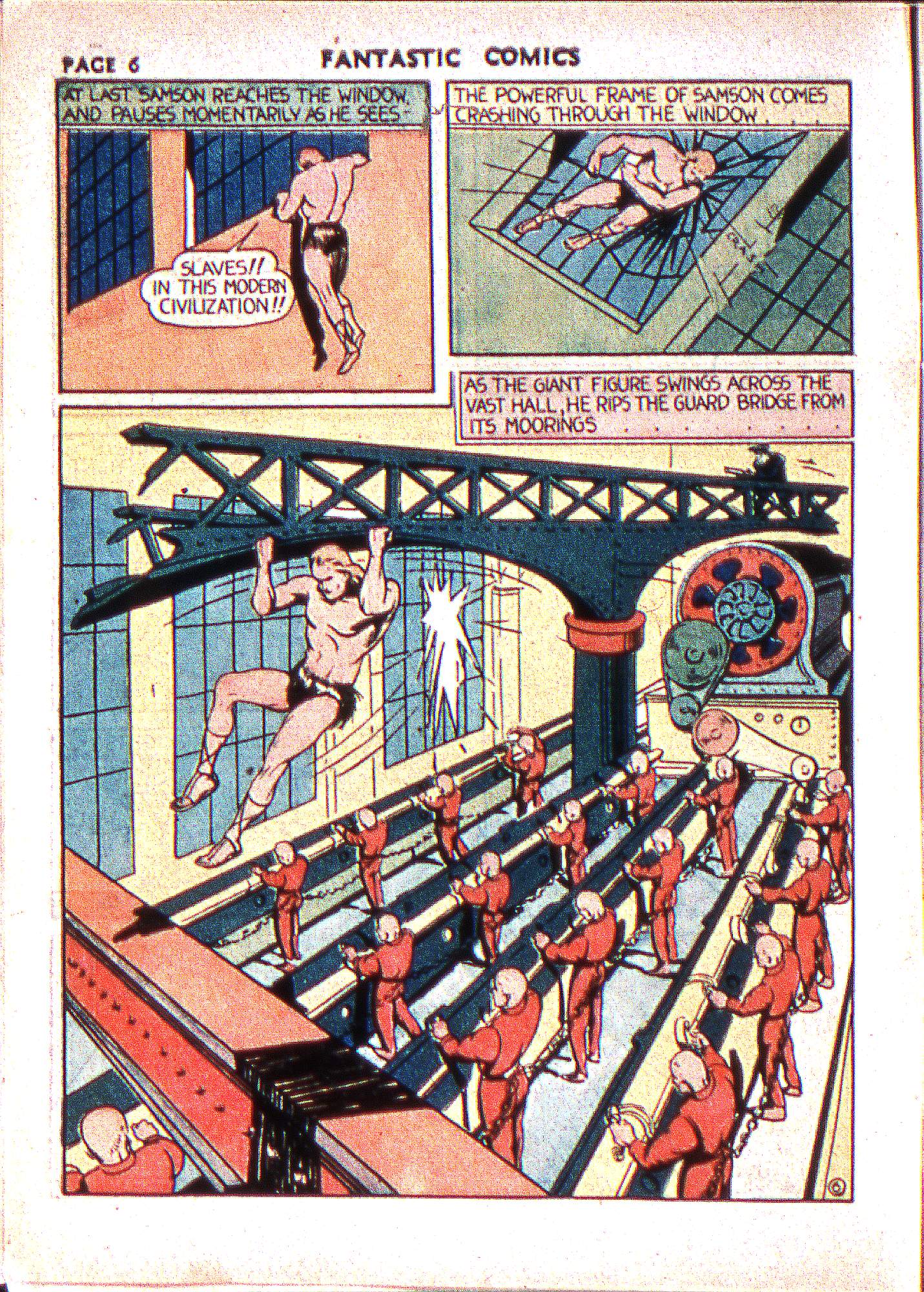 Read online Fantastic Comics comic -  Issue #2 - 8