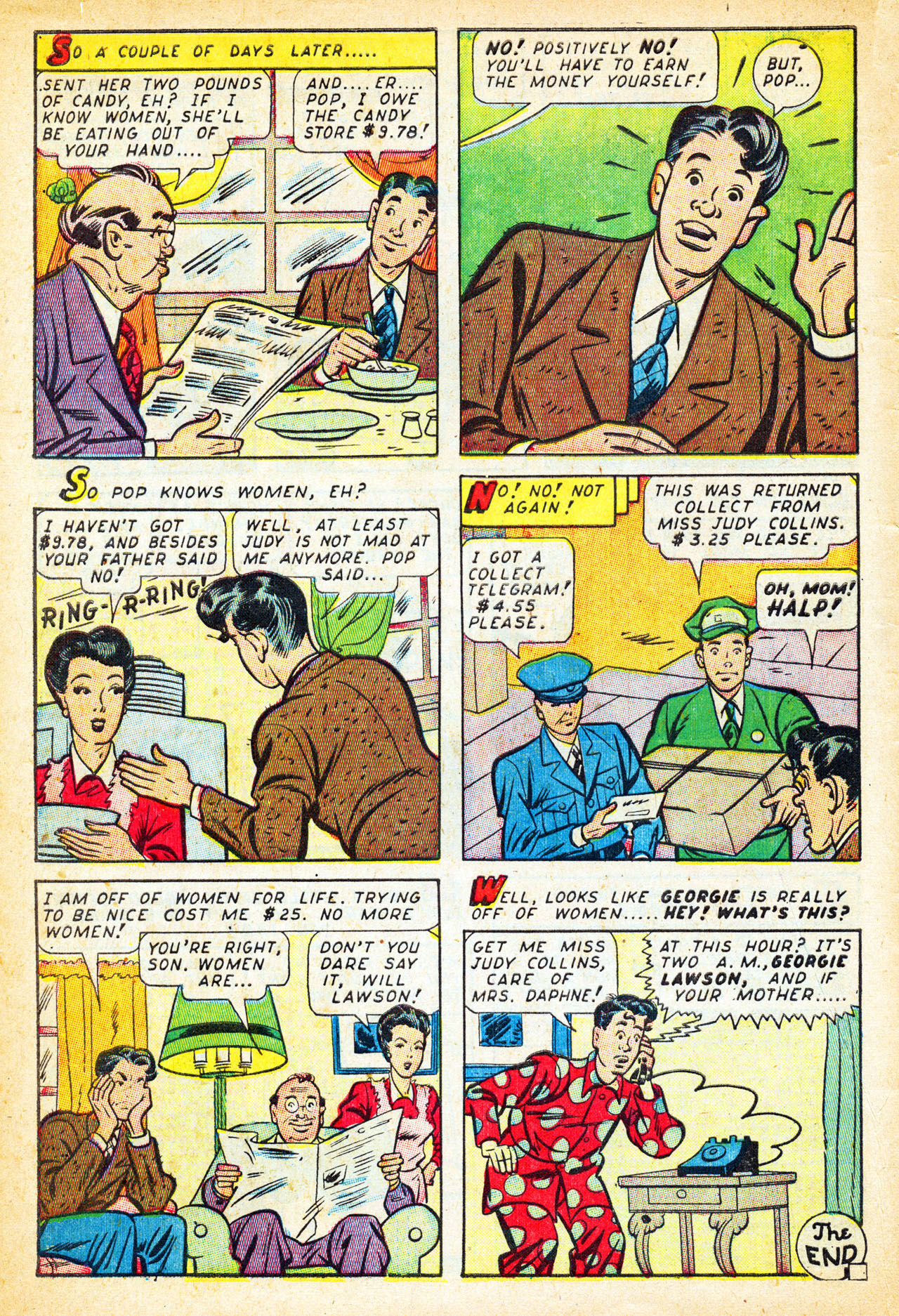 Read online Georgie Comics (1945) comic -  Issue #6 - 48