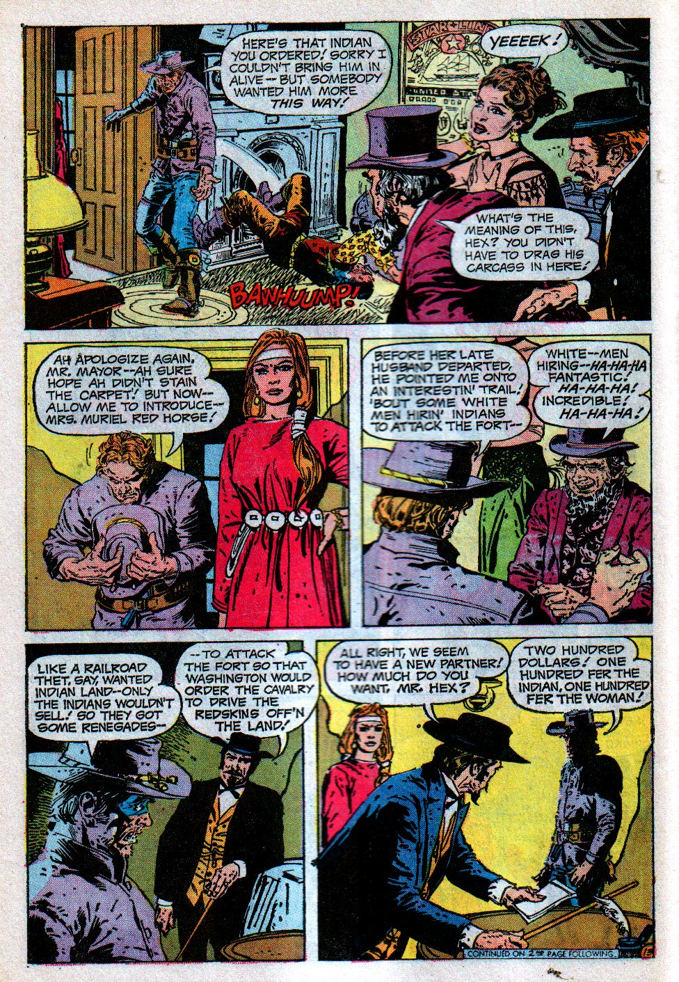 Read online Weird Western Tales (1972) comic -  Issue #20 - 16