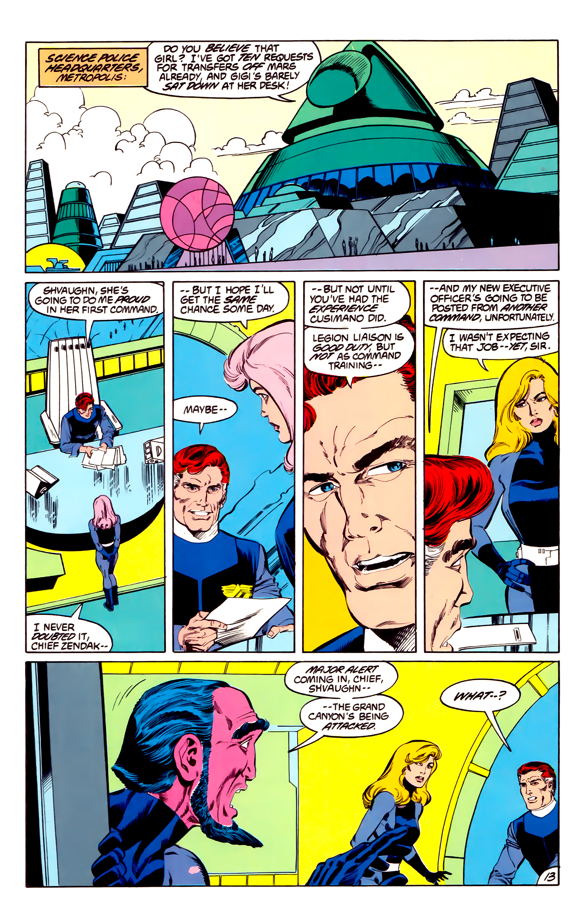 Legion of Super-Heroes (1984) 43 Page 13