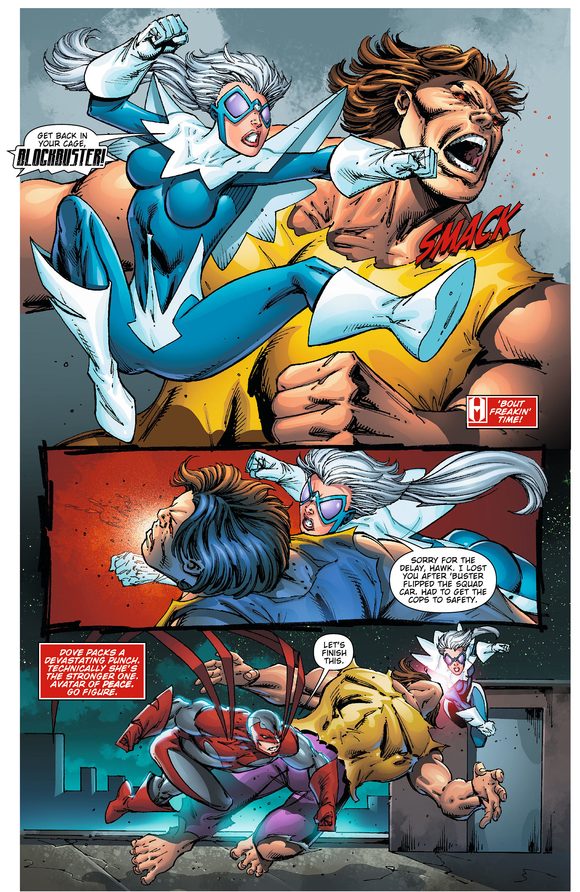 Read online Hawk & Dove comic -  Issue #6 - 6