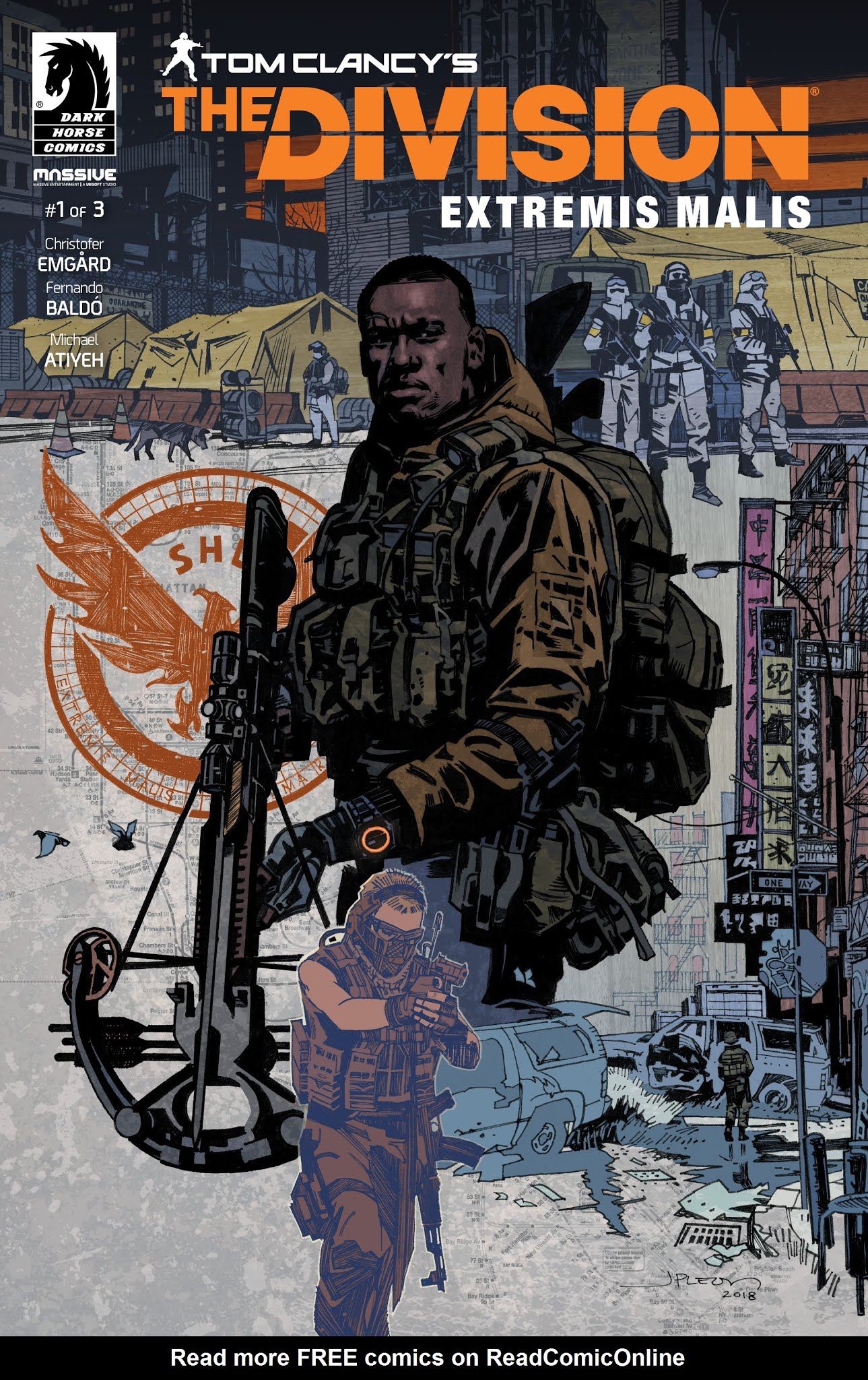 Read online Tom Clancy's The Division: Extremis Malis comic -  Issue #1 - 1