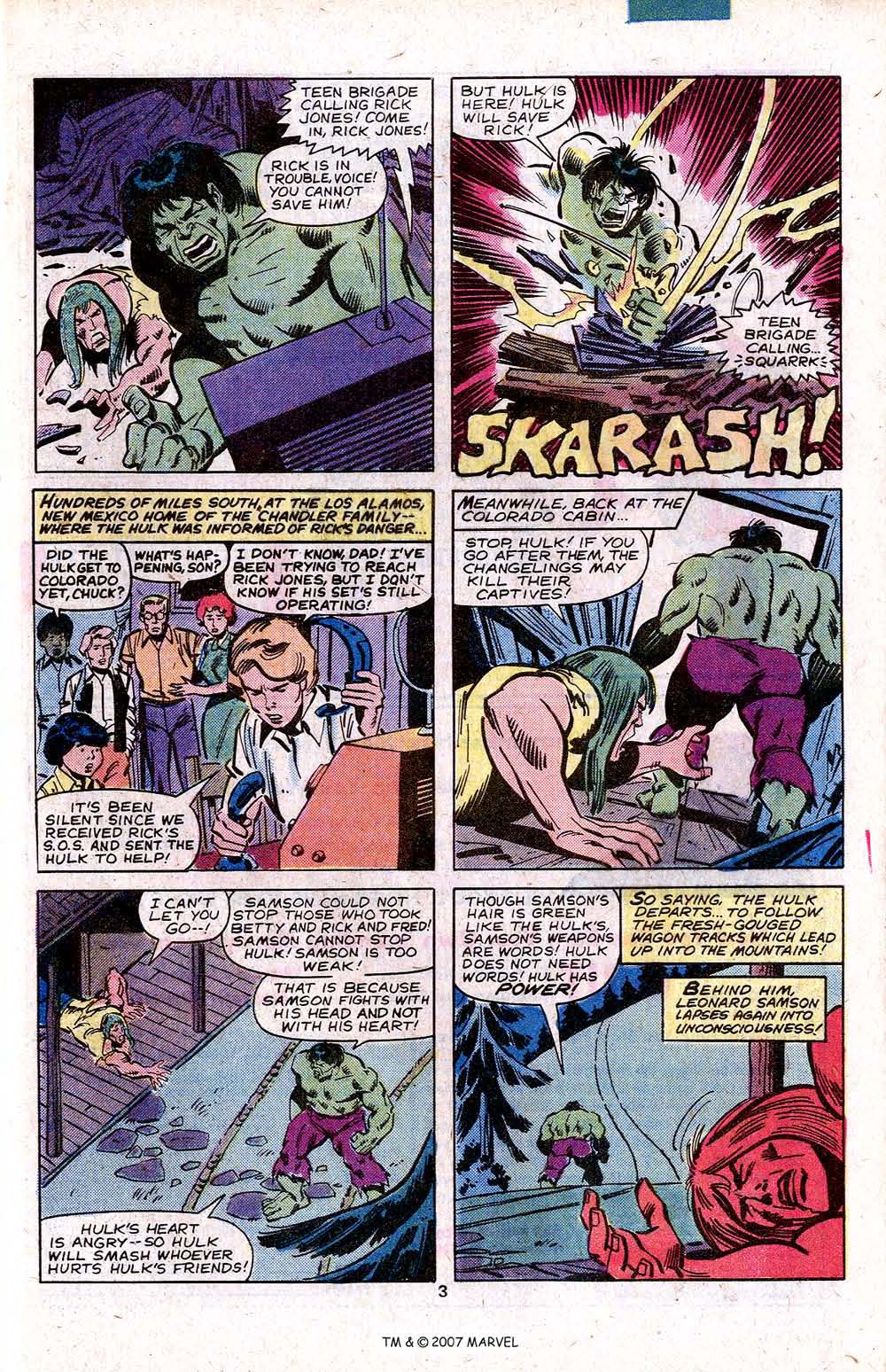 Read online The Incredible Hulk (1968) comic -  Issue #252 - 5