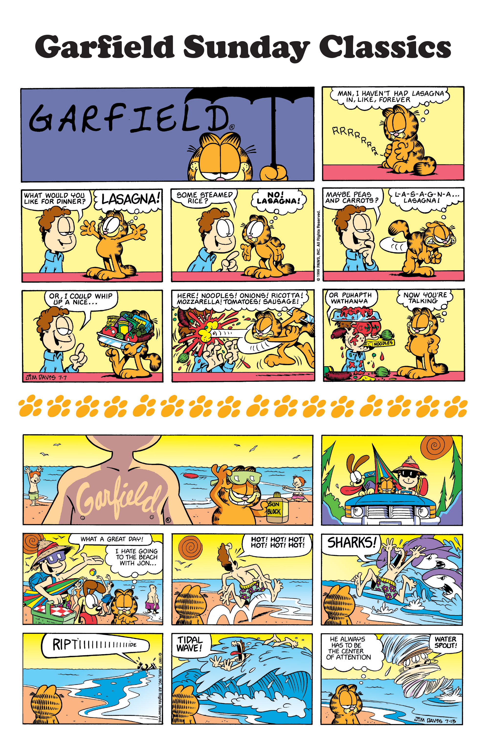 Read online Garfield comic -  Issue #27 - 25