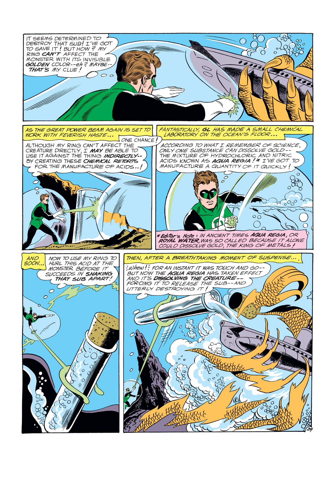 Read online Green Lantern (1960) comic -  Issue #8 - 25