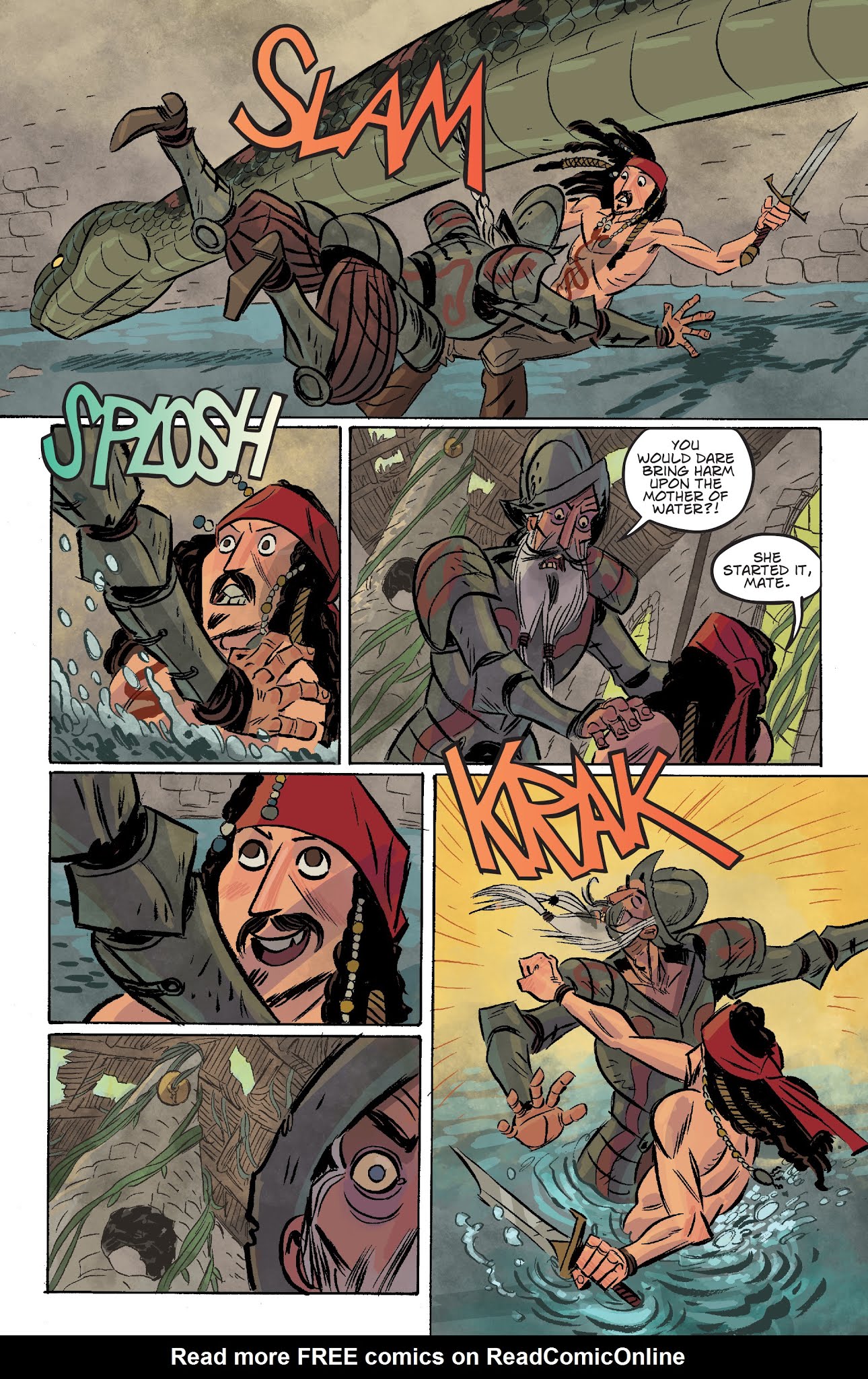 Read online Disney Pirates of the Caribbean comic -  Issue #4 - 18