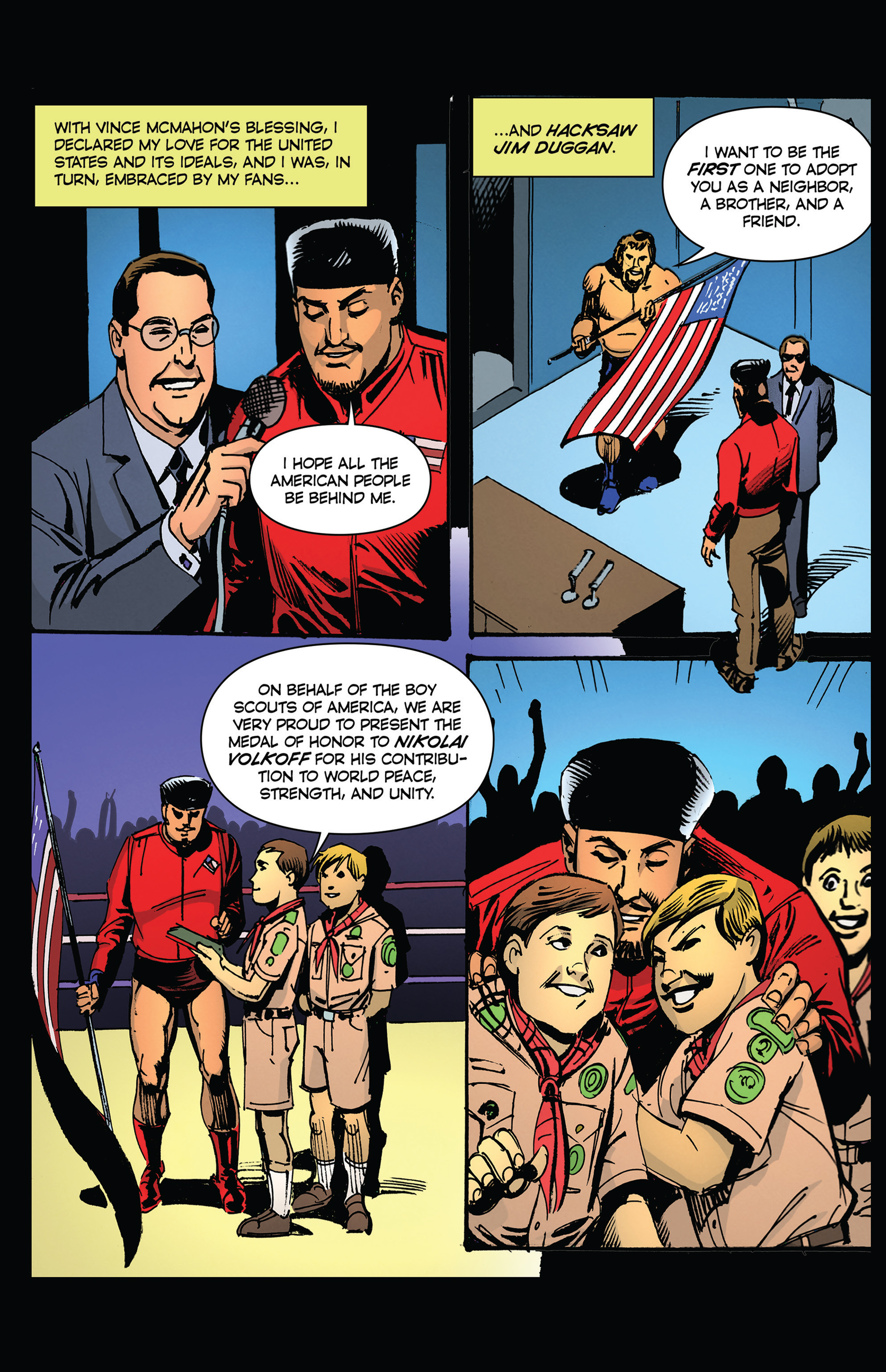 Read online Turnbuckle Titans: Nikolai Volkoff comic -  Issue #3 - 25