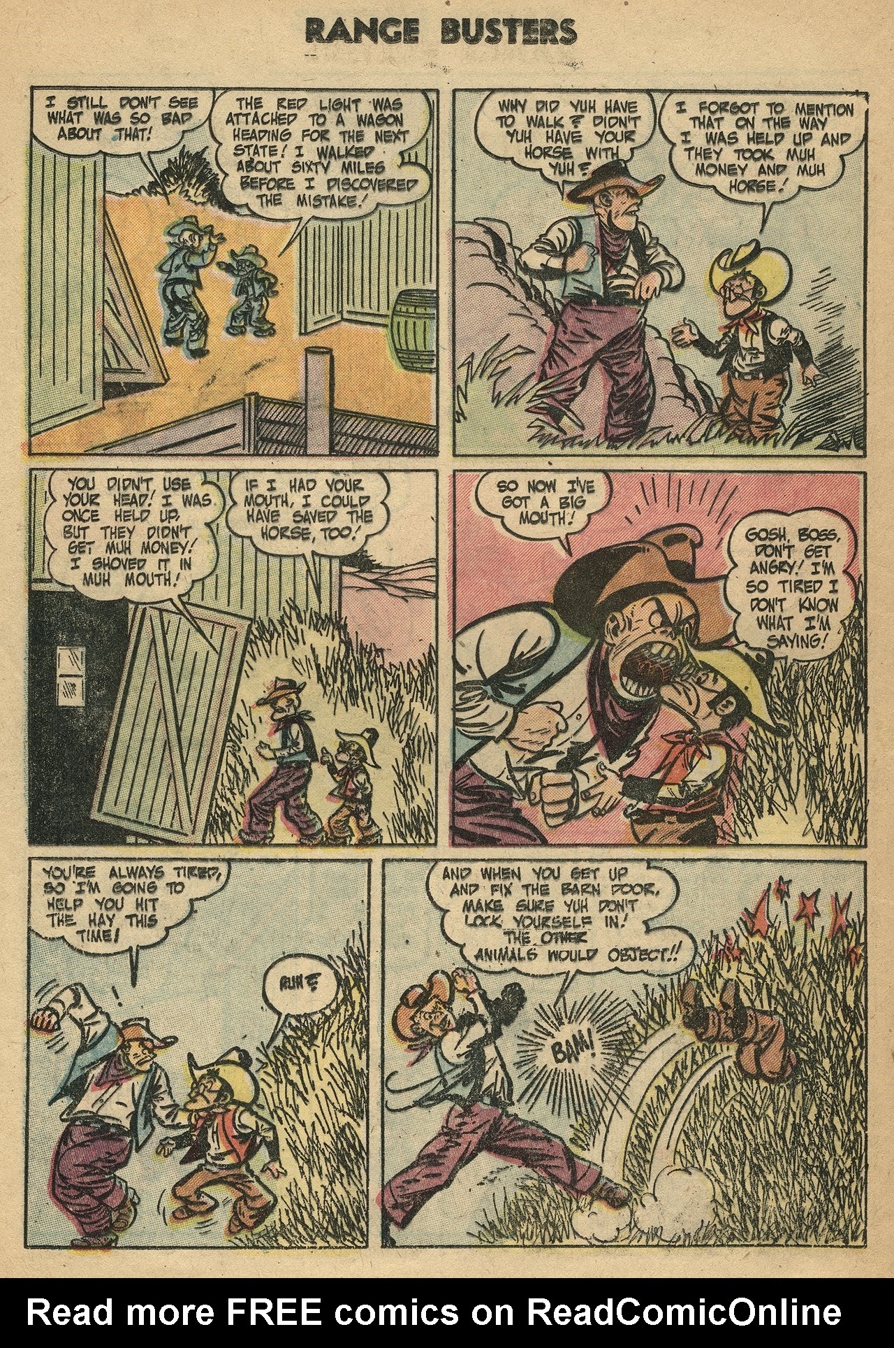 Read online Range Busters comic -  Issue #10 - 24