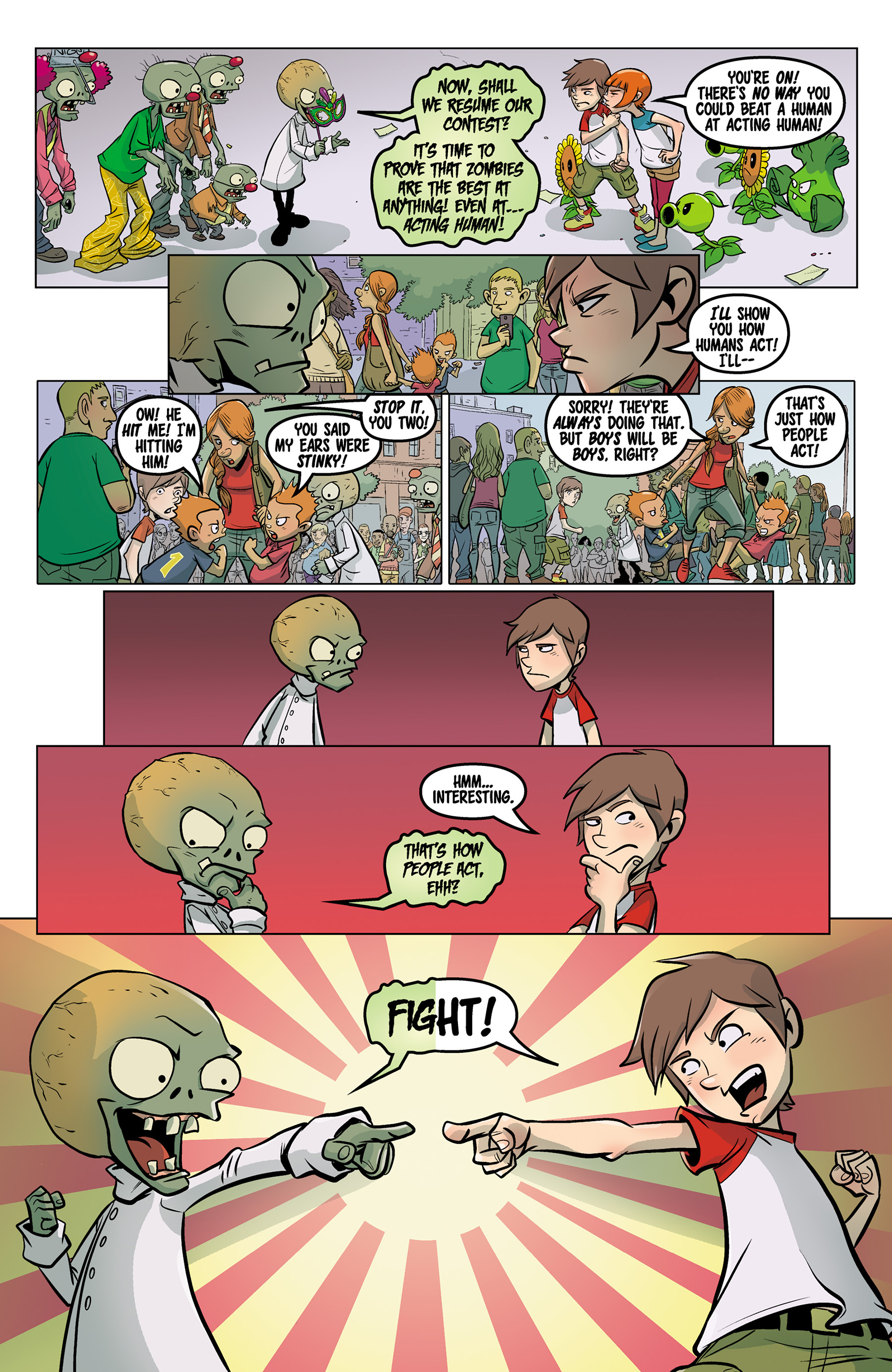 Read online Plants vs. Zombies: Grown Sweet Home comic -  Issue #6 - 15