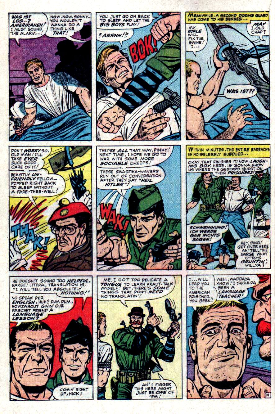 Read online Sgt. Fury comic -  Issue #31 - 20