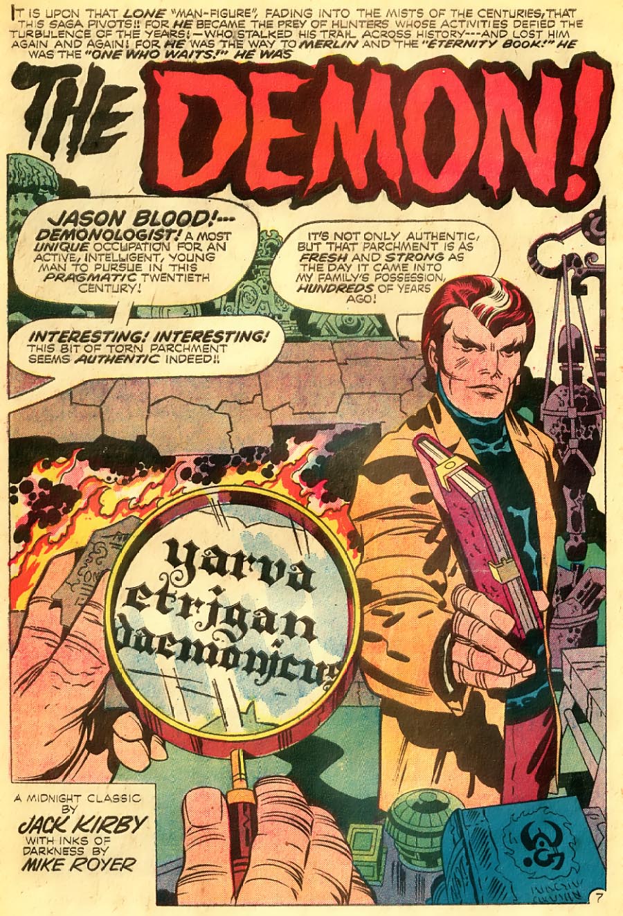 Read online The Demon (1972) comic -  Issue #1 - 8