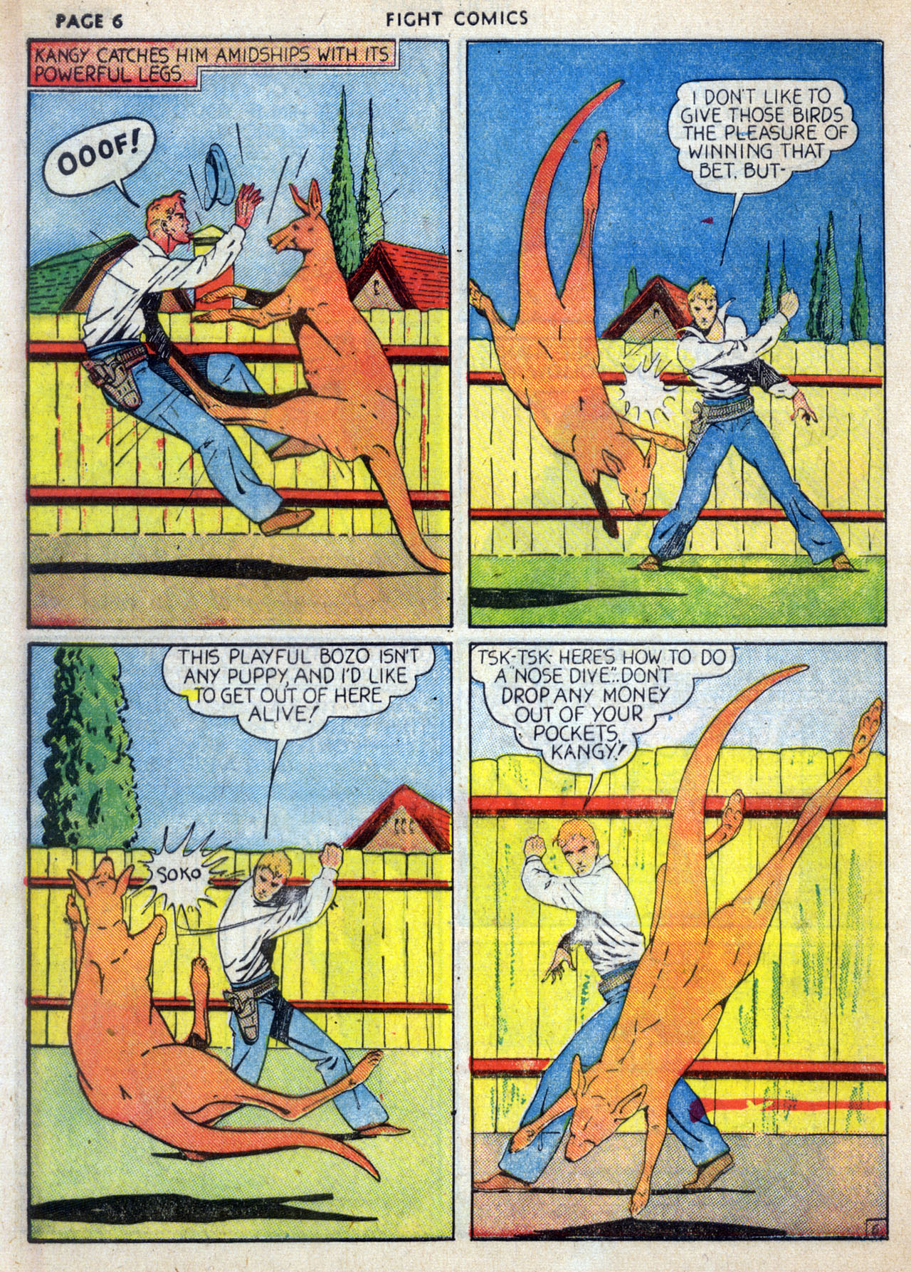 Read online Fight Comics comic -  Issue #4 - 8