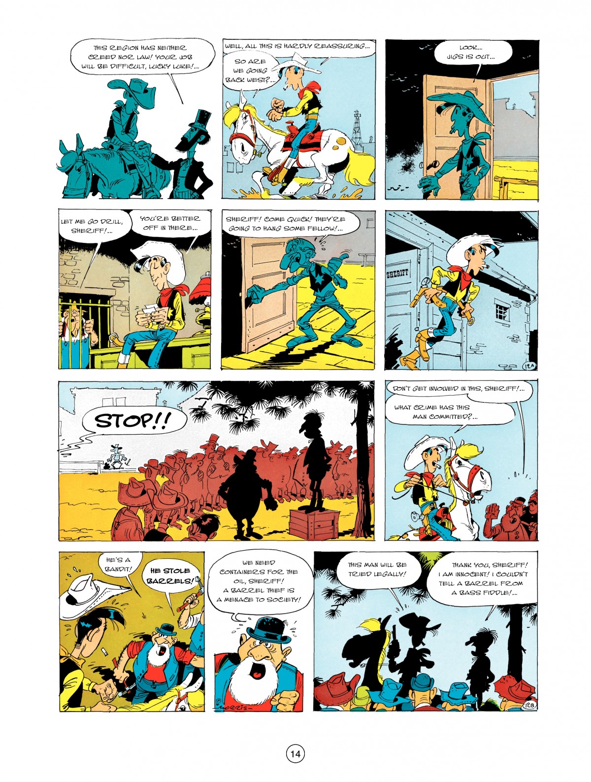 Read online A Lucky Luke Adventure comic -  Issue #5 - 16