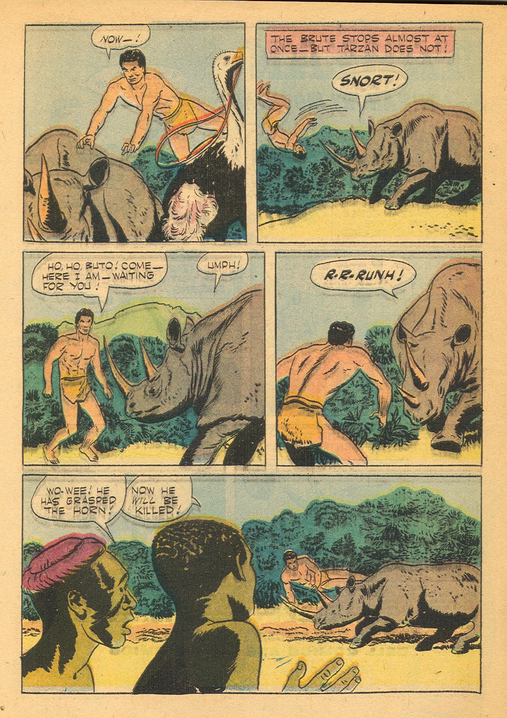 Read online Tarzan (1948) comic -  Issue #95 - 4