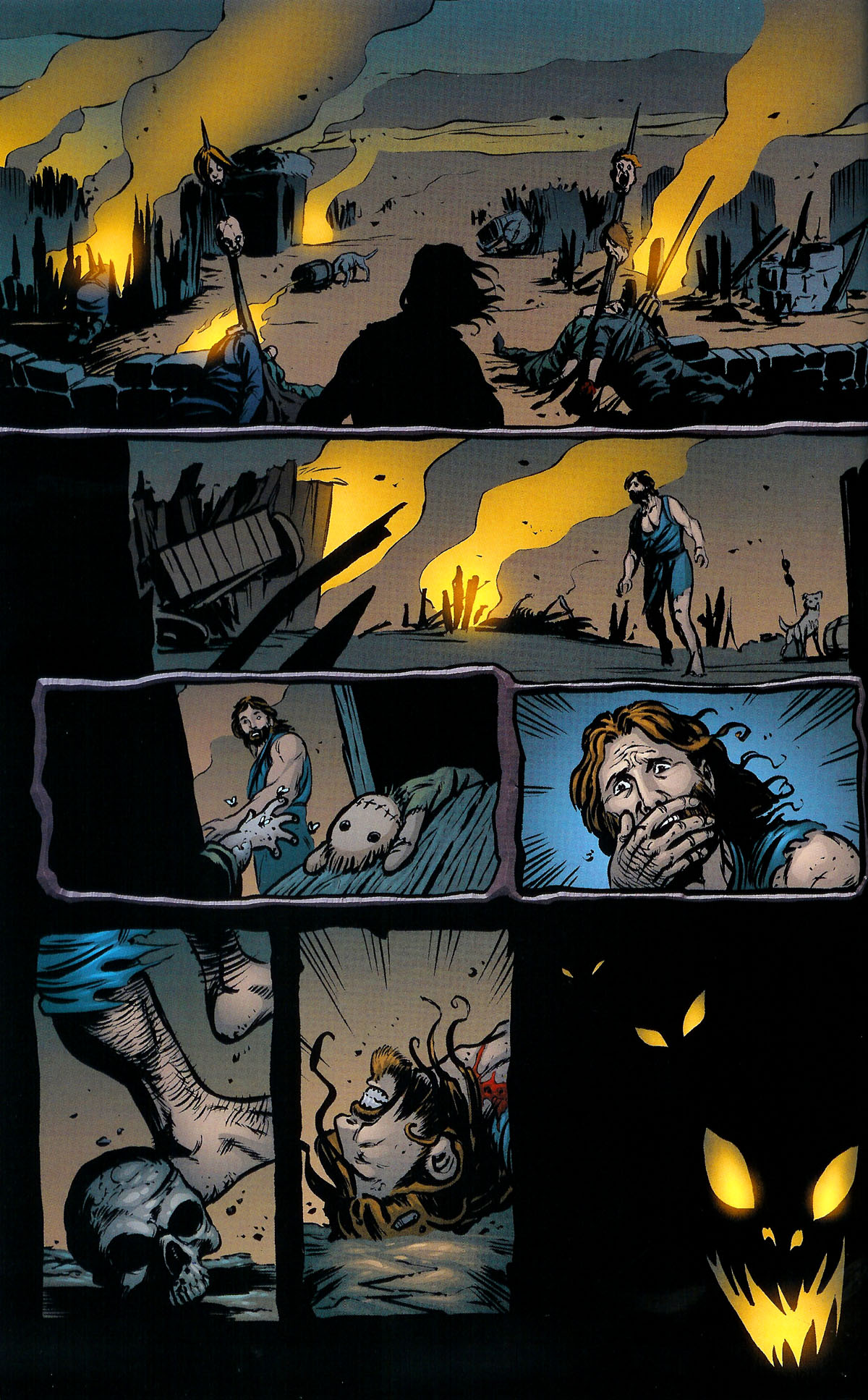 Read online Dracula vs King Arthur comic -  Issue #4 - 14